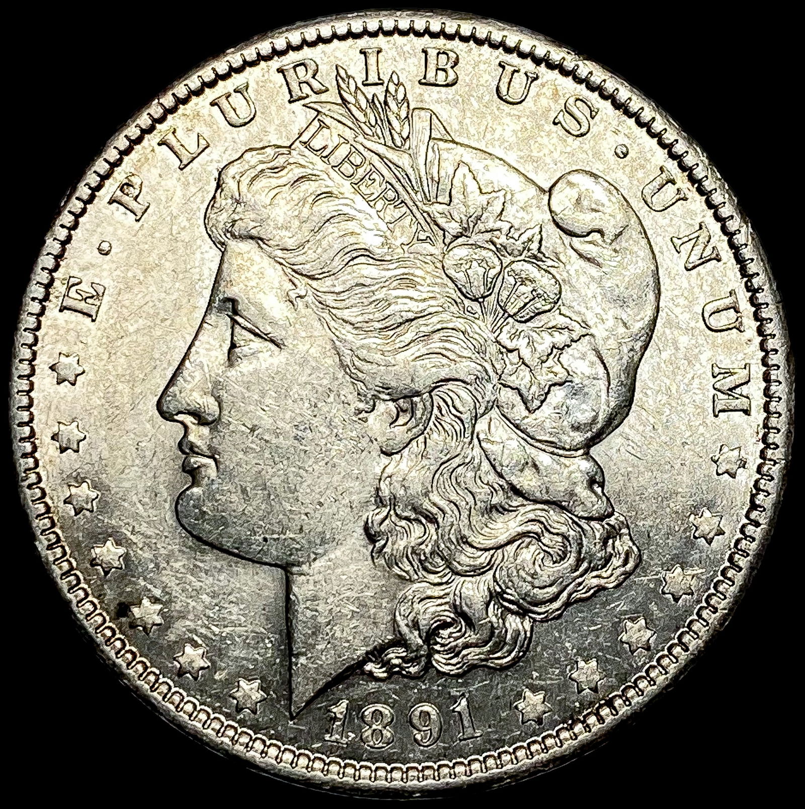 1891-O Silver Morgan Dollar CLOSELY UNCIRCULATED (1 of 2)