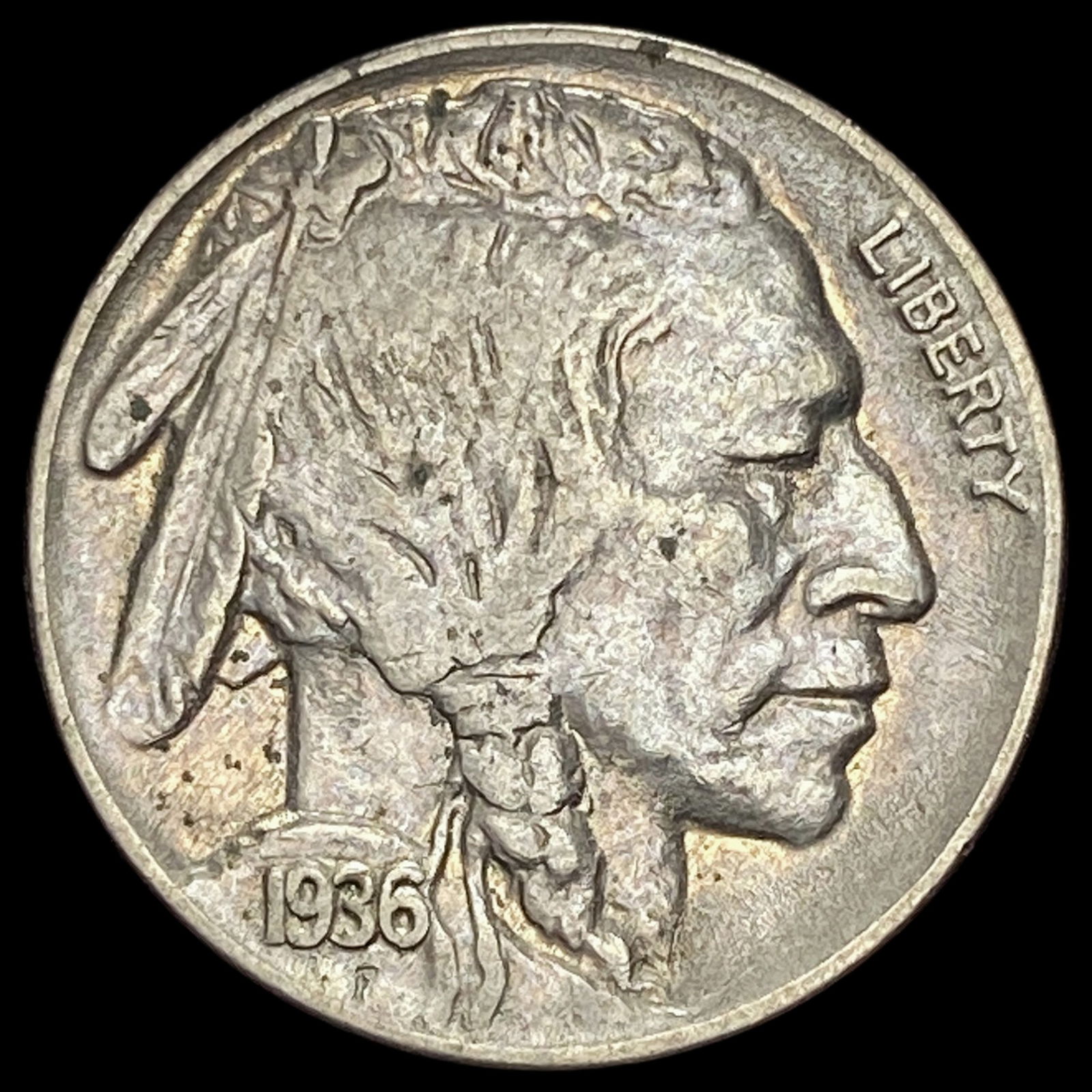 1936 Buffalo Nickel CLOSELY UNCIRCULATED (1 of 2)
