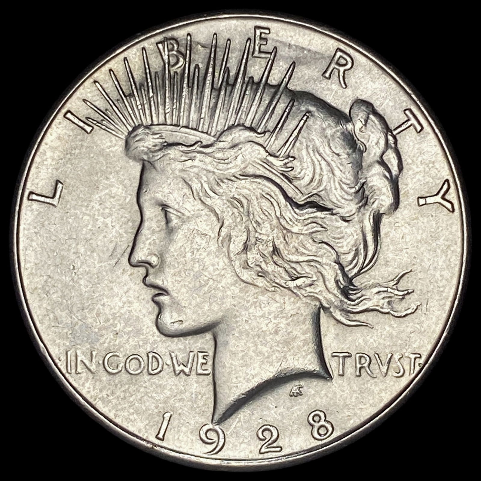 1928-S Silver Peace Dollar UNCIRCULATED (1 of 2)