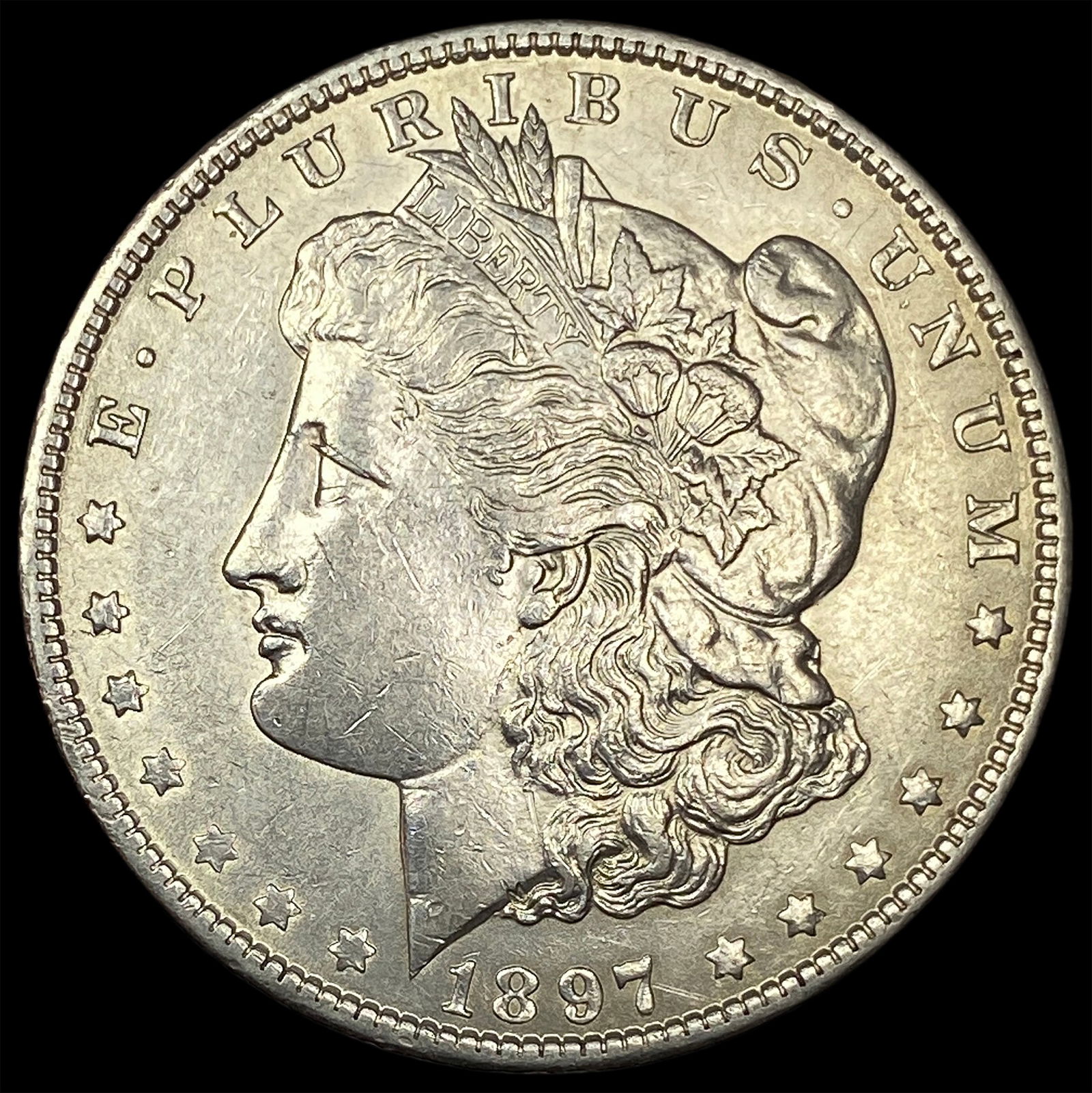 1897-O Silver Morgan Dollar CLOSELY UNCIRCULATED (1 of 2)