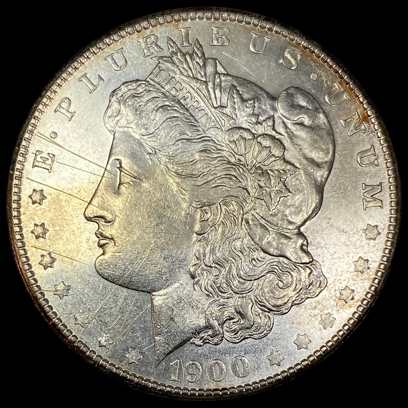 1900-S Silver Morgan Dollar CLOSELY UNCIRCULATED (1 of 2)