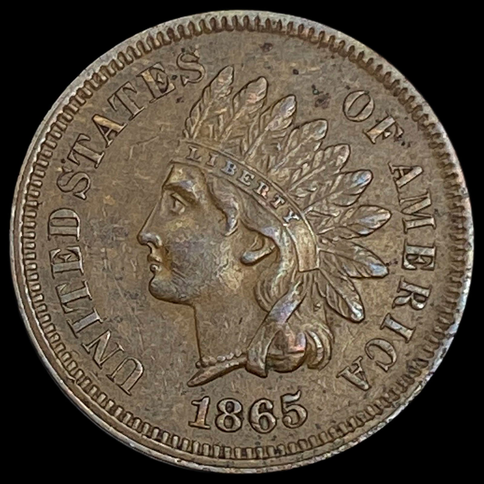 1865 Indian Head Cent UNCIRCULATED (1 of 2)