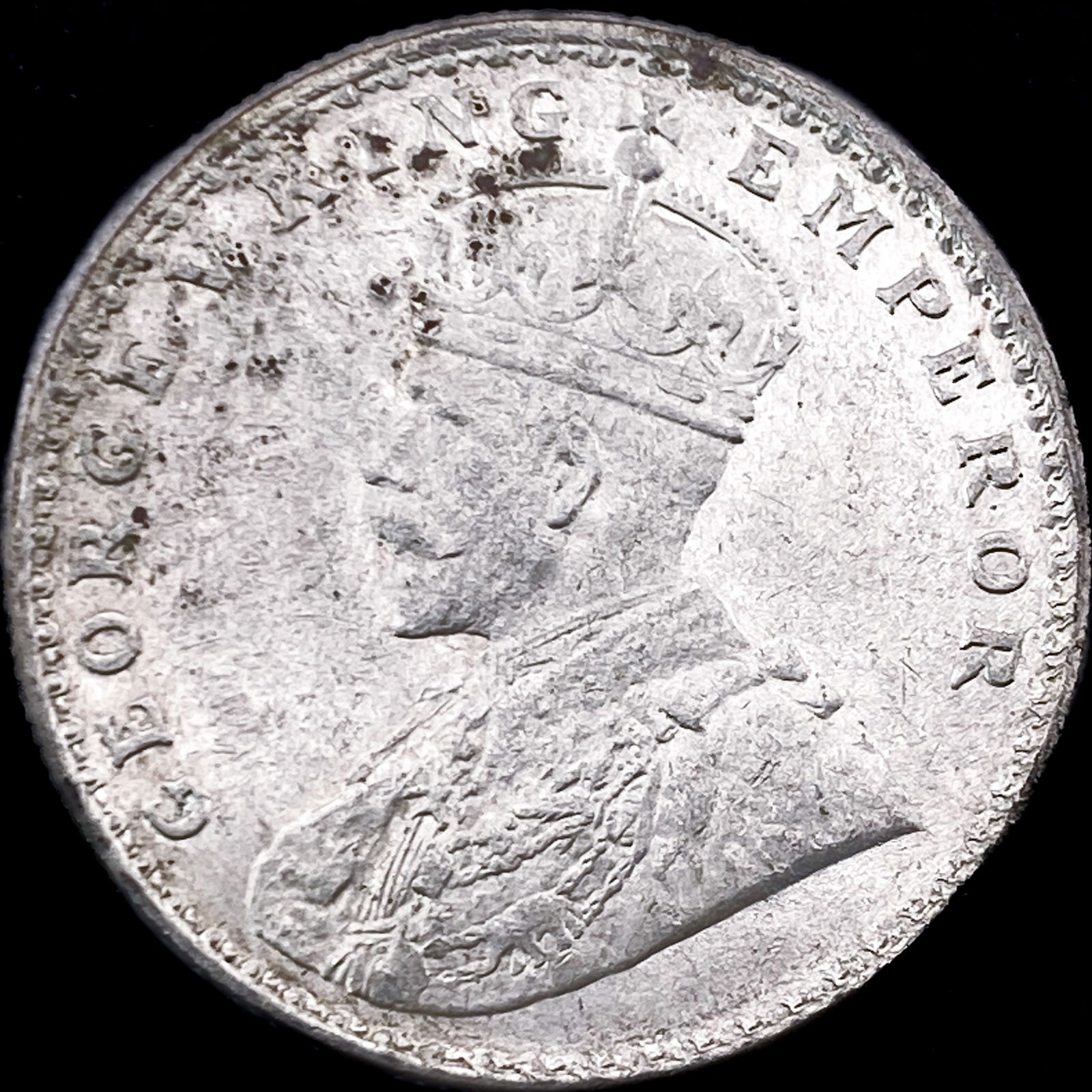 1920 British-India Silver 1 Rupee UNCIRCULATED (1 of 2)