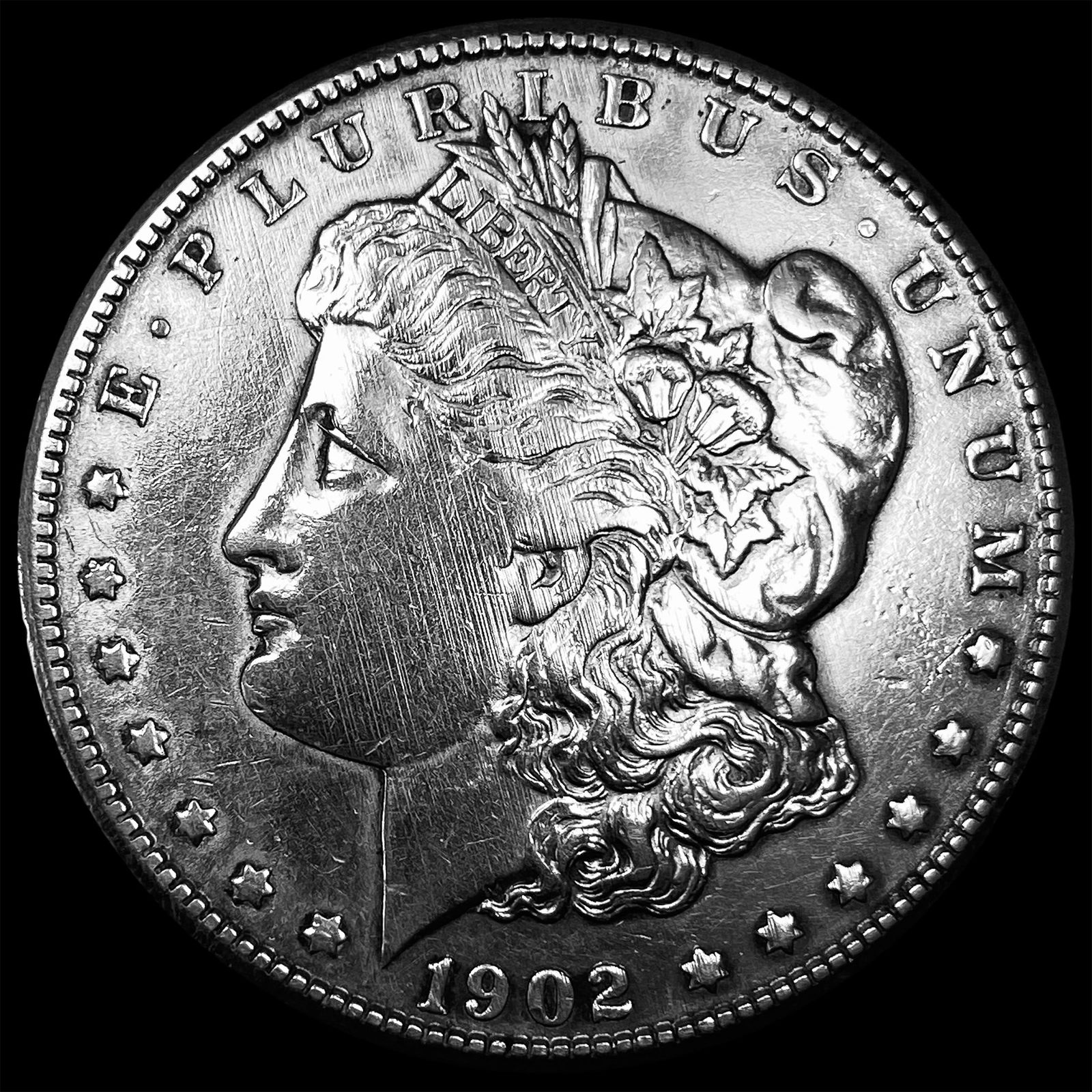 1902-S Silver Morgan Dollar HIGH GRADE: 1902-S Silver Morgan Dollar HIGH GRADE