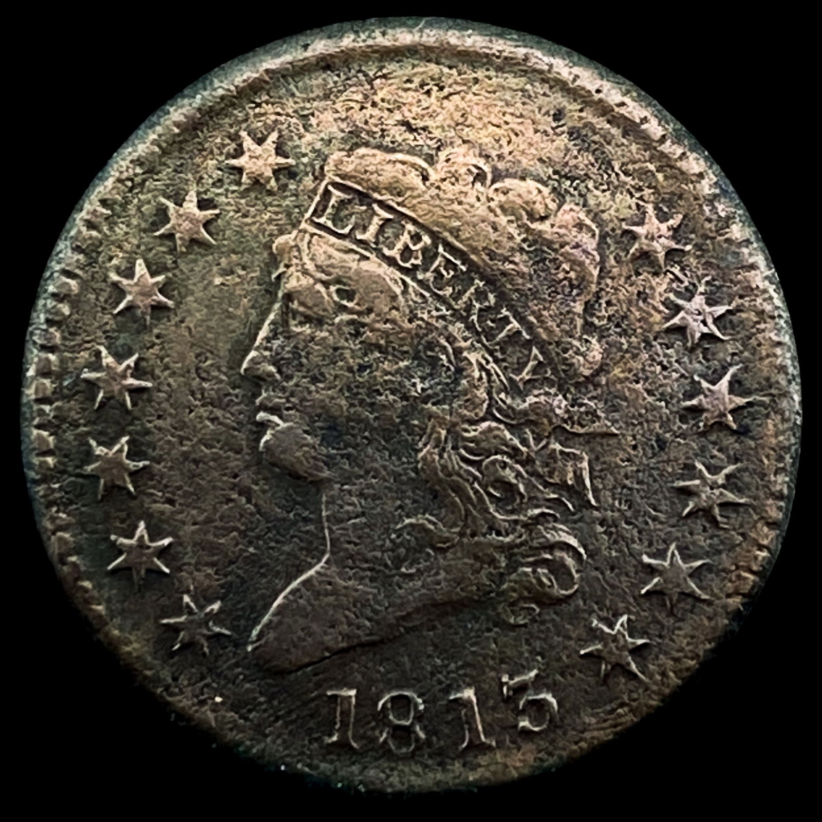 1813 Classic Head Large Cent LIGHTLY CIRCULATED (1 of 2)