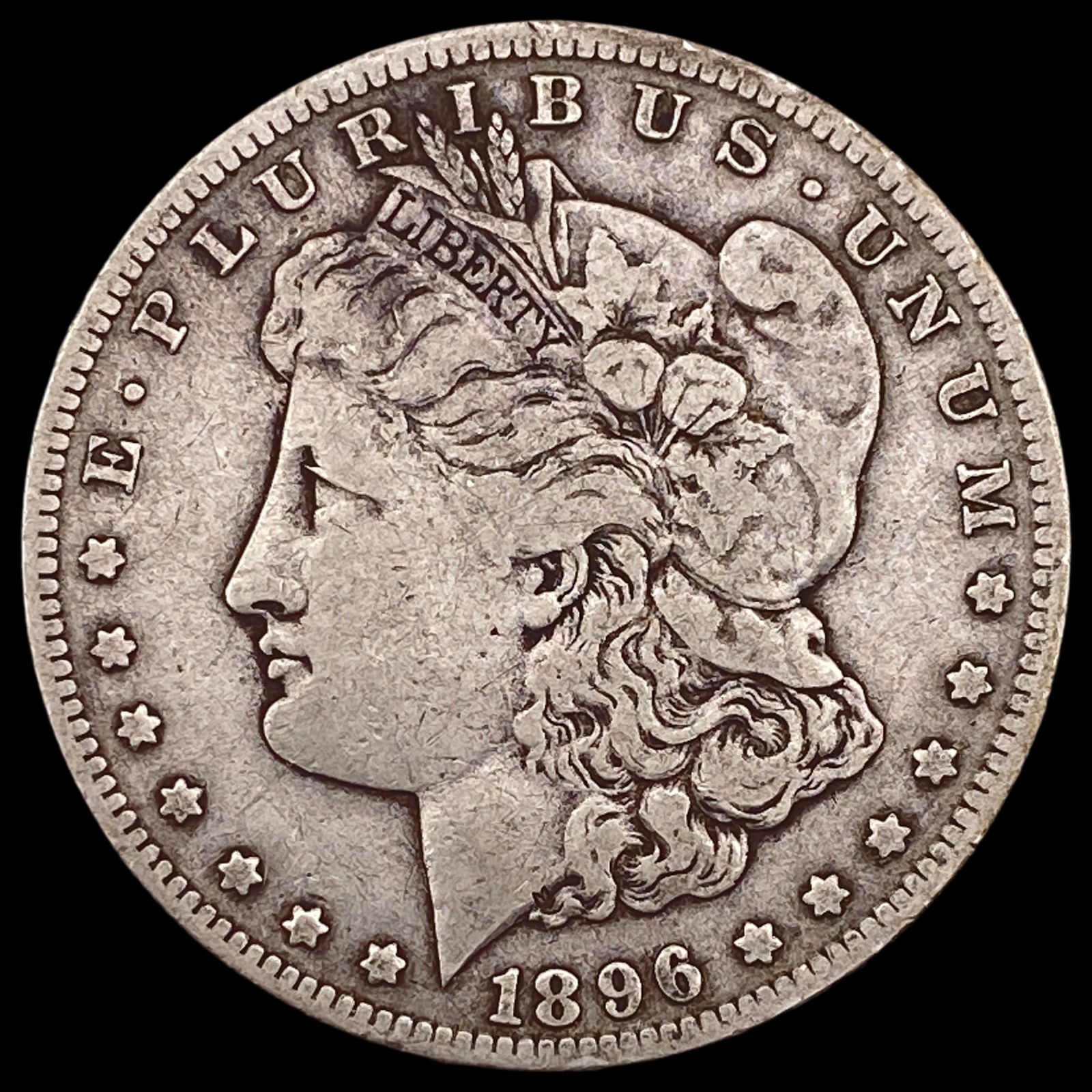 1896-S Silver Morgan Dollar LIGHTLY CIRCULATED (1 of 2)
