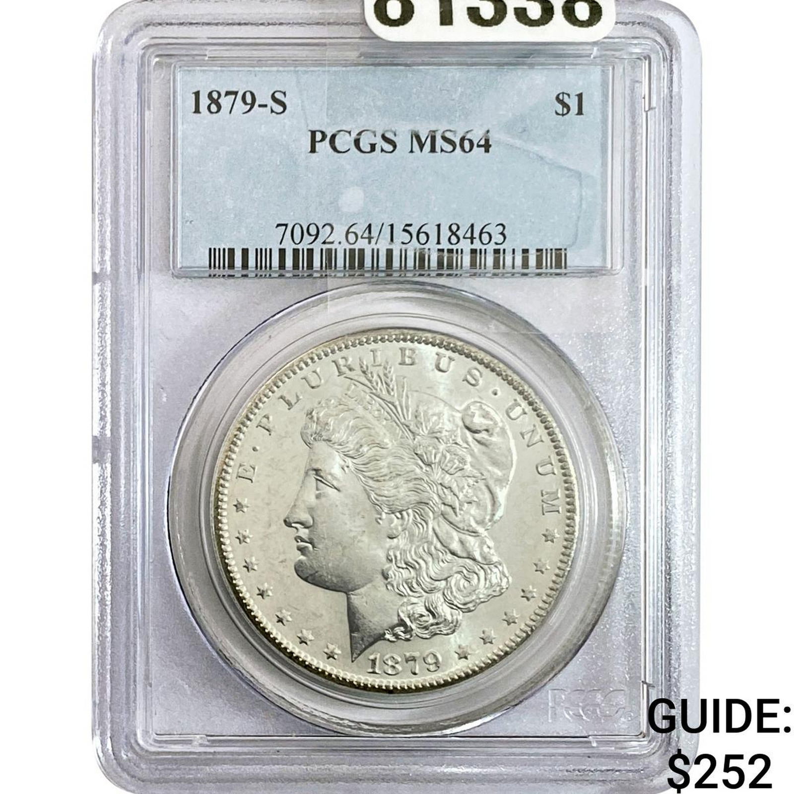 1879-S Morgan Silver Dollar PCGS MS64 (1 of 2)