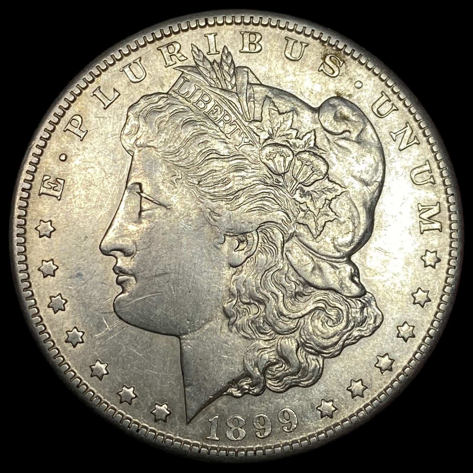 1899-S Silver Morgan Dollar CLOSELY UNCIRCULATED (1 of 2)