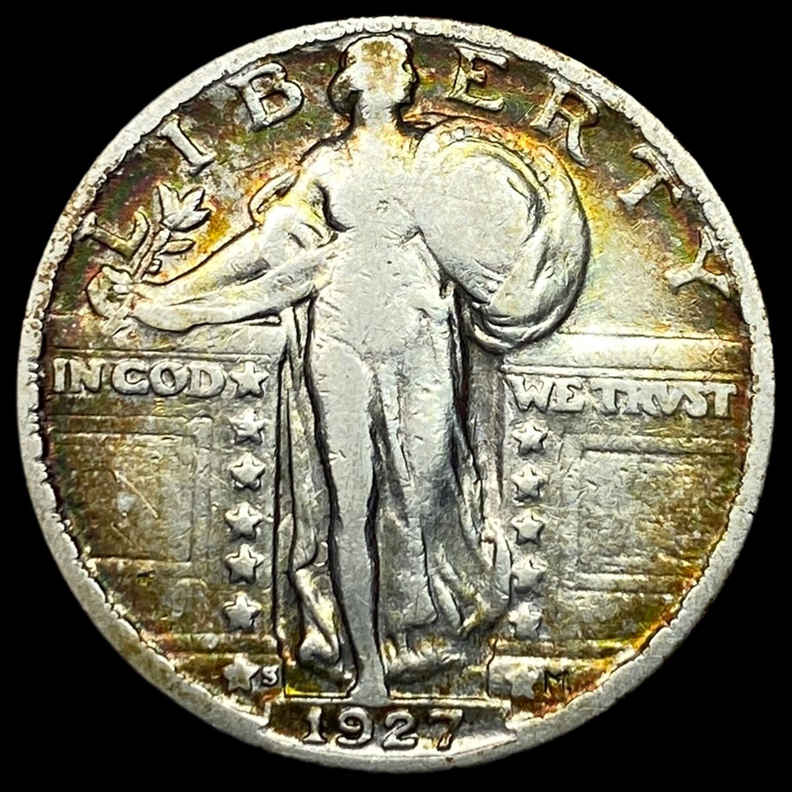 1927-S Silver Standing Liberty Quarter HIGH  GRADE (1 of 2)