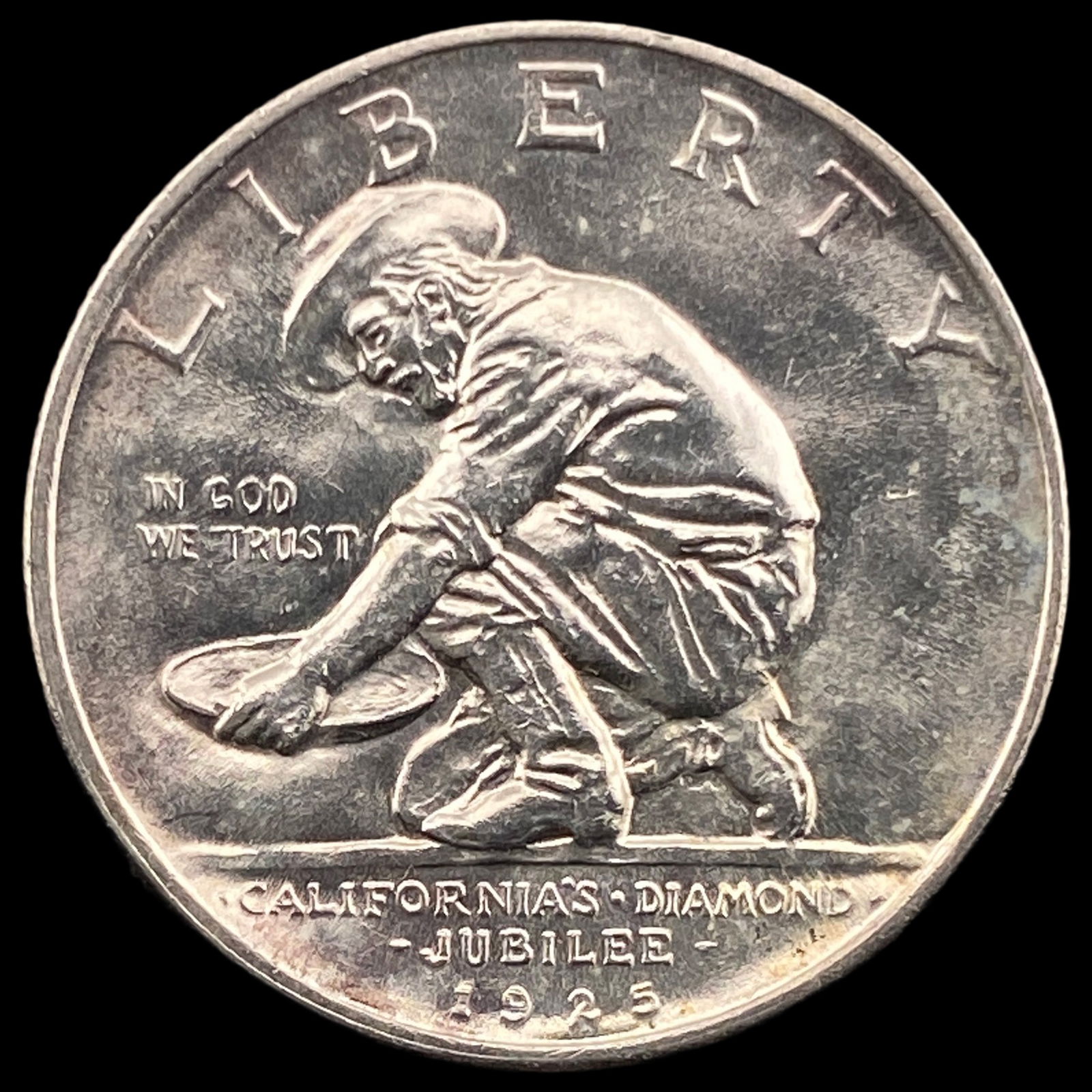 1925-S Silver California Jubilee Half Dollar UNCIRCULATED (1 of 2)