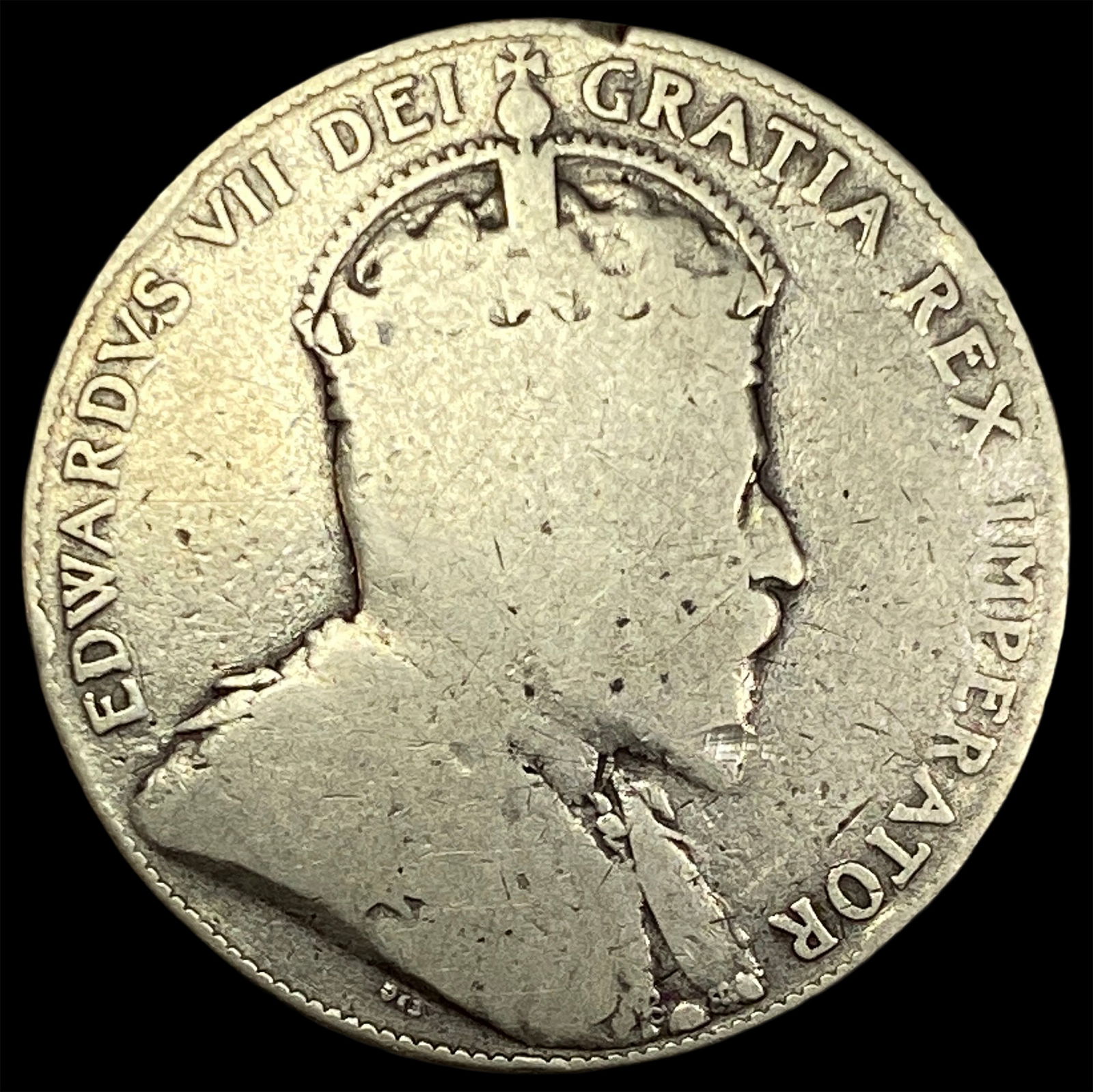 1910 Canada Silver 50 Cents NICELY CIRCULATED (1 of 2)