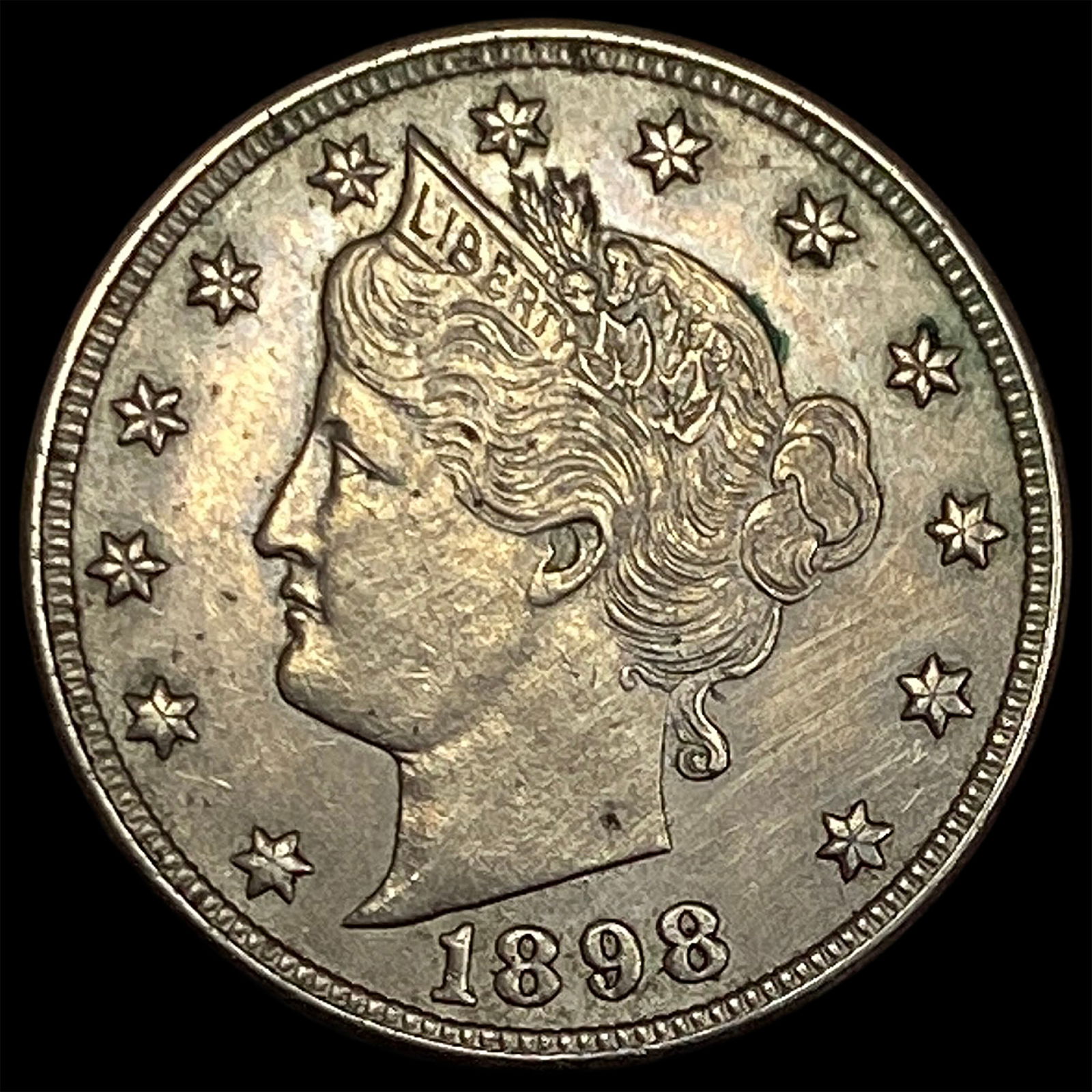 1898 Liberty Head Nickel CHOICE AU (1 of 2)