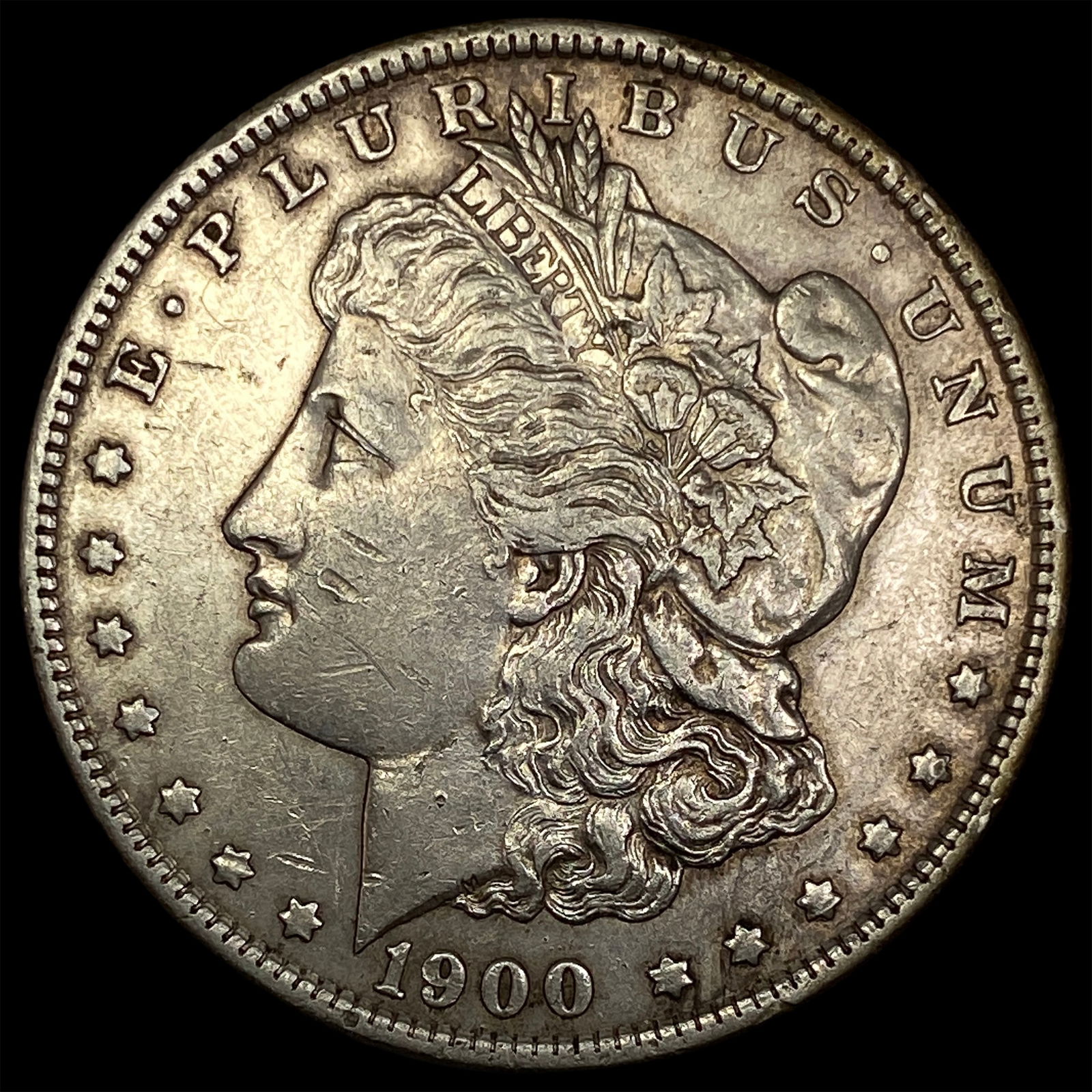 1900-S Silver Morgan Dollar ABOUT UNCIRCULATED (1 of 2)