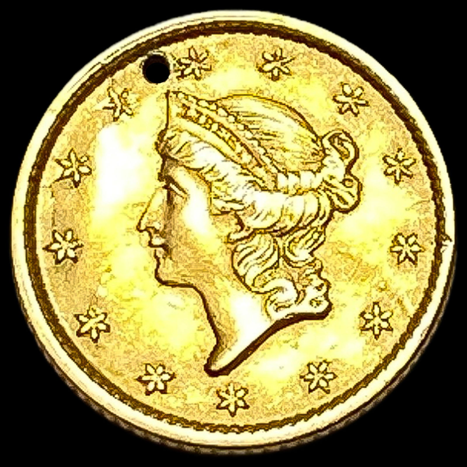 1852 Gold $1 Type 1 HIGH GRADE (1 of 2)