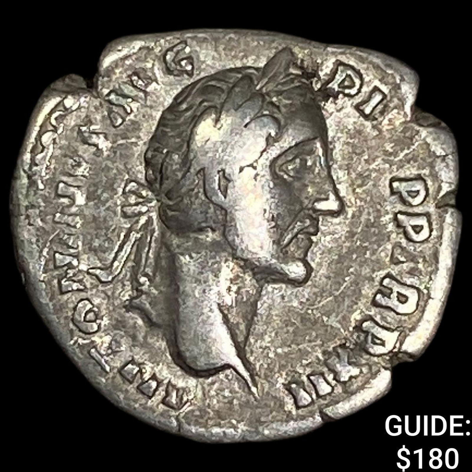 Roman Empire Antoninus Pius 138-161 Silver Denarius ABOUT UNCIRCULATED (1 of 2)