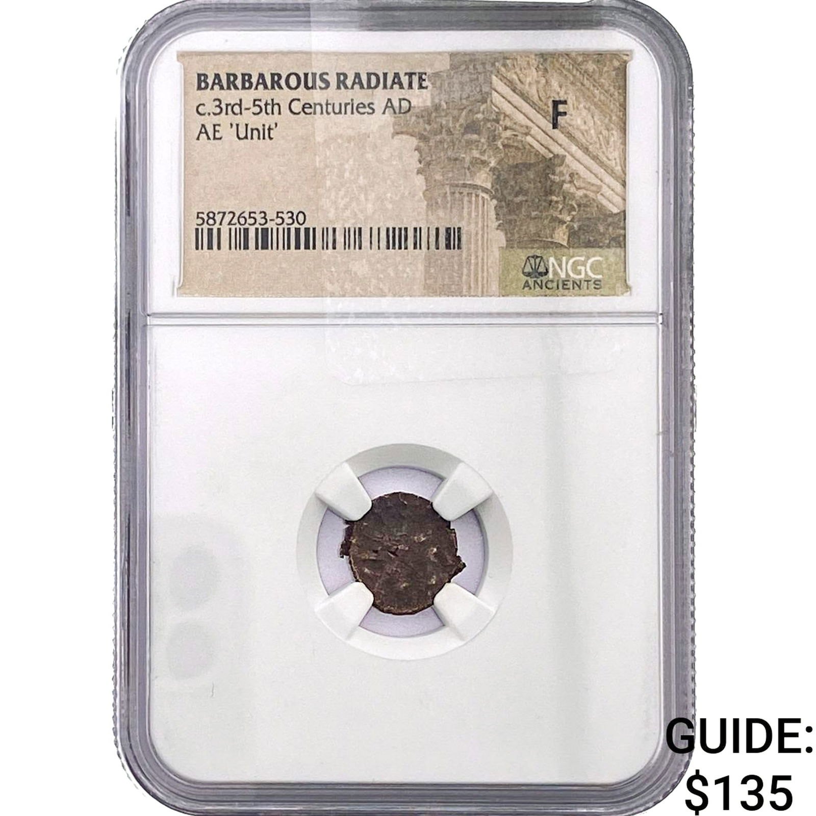 Barbarous Radiate c.3rd-5th Centuries AD AE'Unit' NGC F (1 of 2)