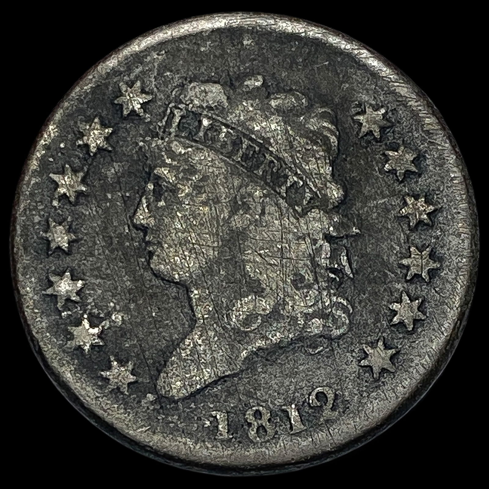 1812 Classic Head Large Cent HIGH GRADE (1 of 2)