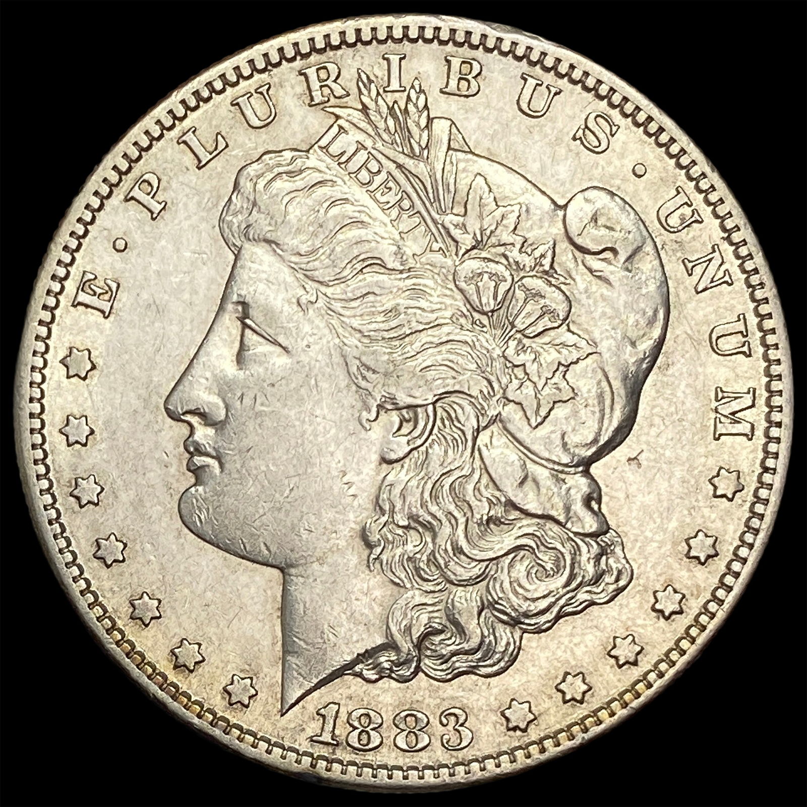 1883-S Silver Morgan Dollar CLOSELY UNCIRCULATED (1 of 2)