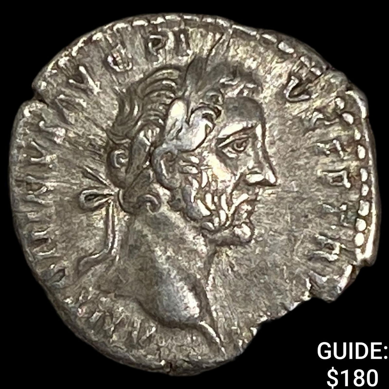 Roman Empire Antoninus Pius 138-161 Silver Denarius ABOUT UNCIRCULATED (1 of 2)