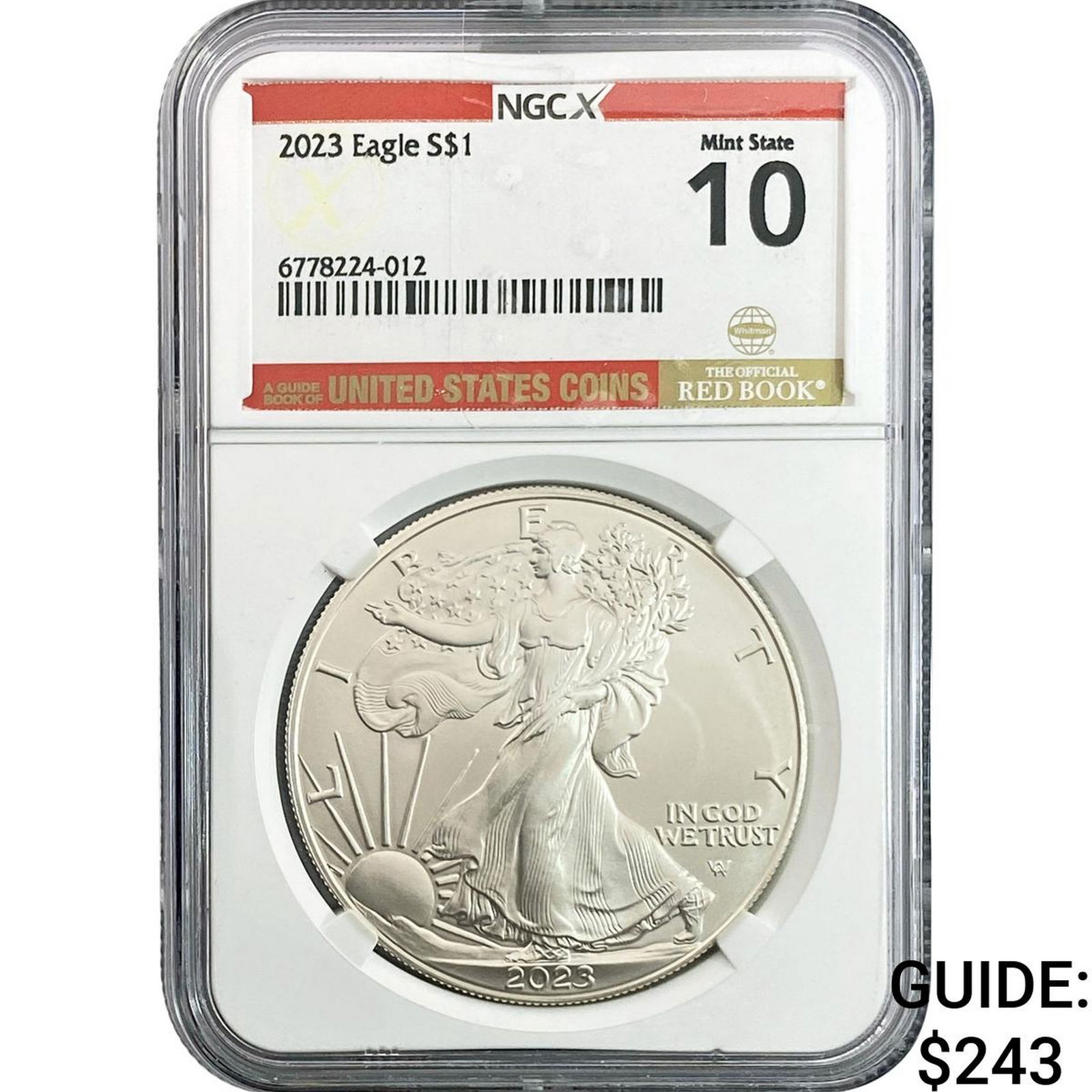 2023 Silver Eagle NGC MS10 (1 of 2)