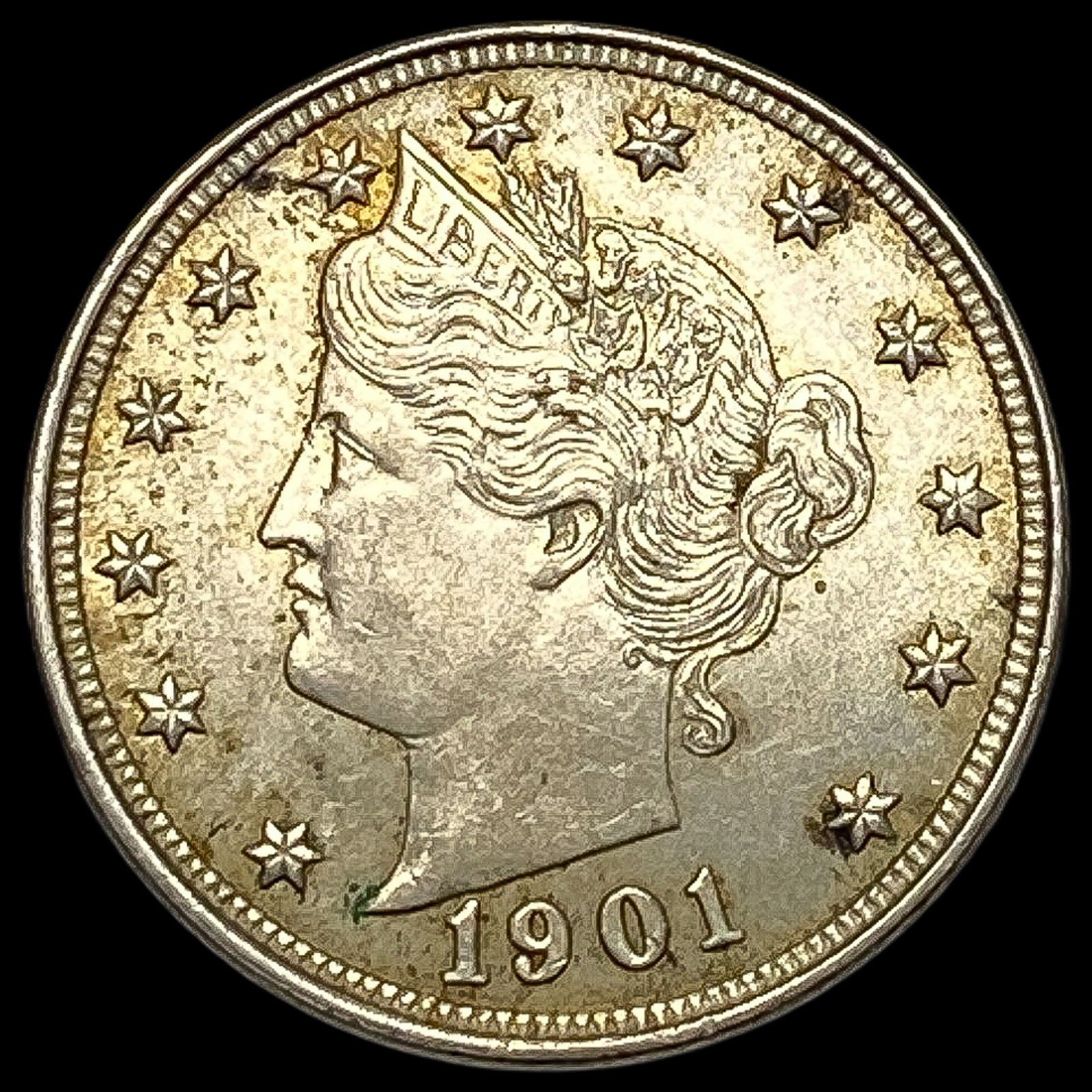 1901 Liberty Head Nickel UNCIRCULATED (1 of 2)