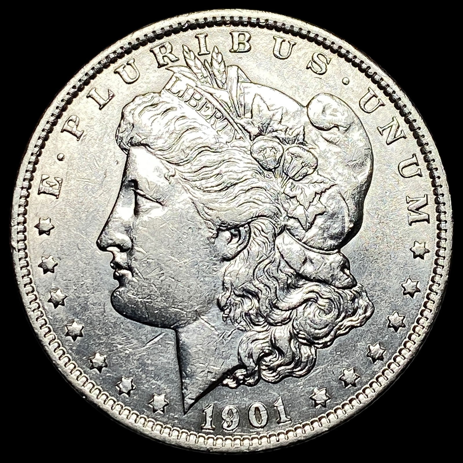 1901 Morgan Silver Dollar CLOSELY UNCIRCULATED (1 of 2)