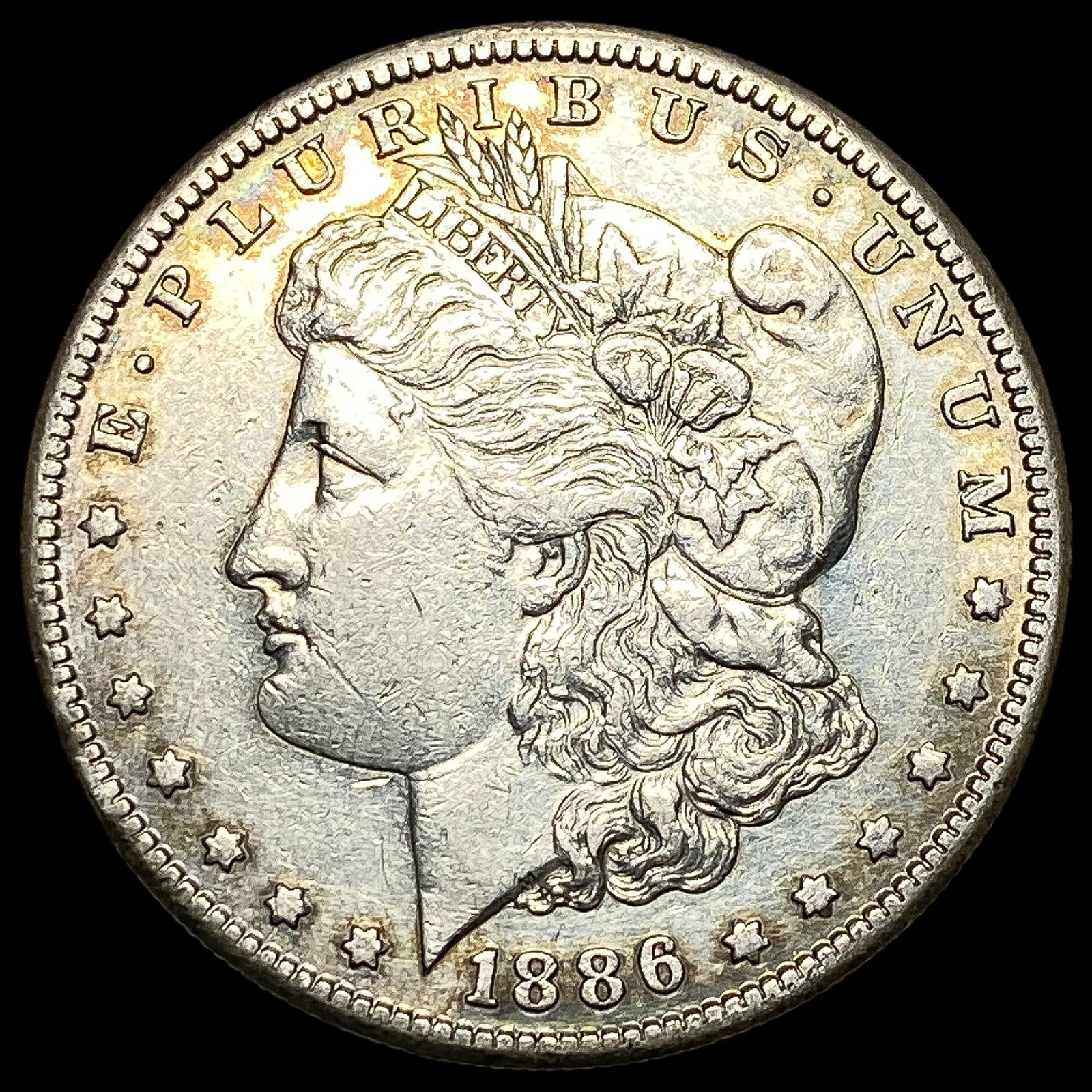 1886-S Silver Morgan Dollar NEARLY UNC (1 of 2)