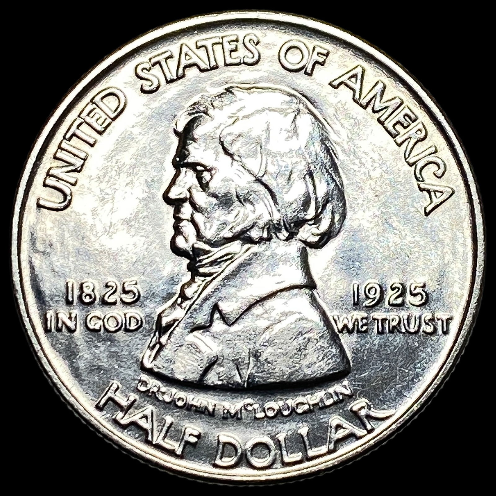1925 Silver Fort Vancouver Half Dollar UNCIRCULATED (1 of 2)