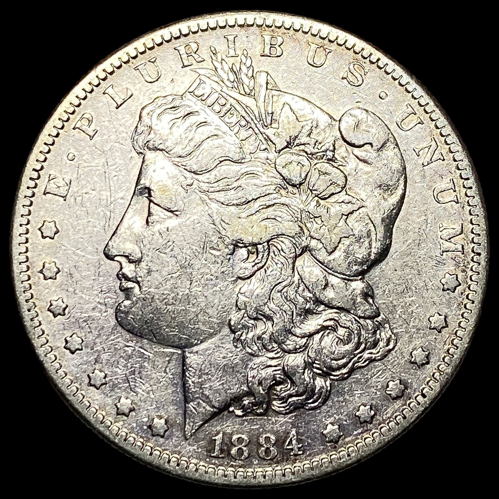 1884-S Silver Morgan Dollar CLOSELY UNCIRCULATED (1 of 2)