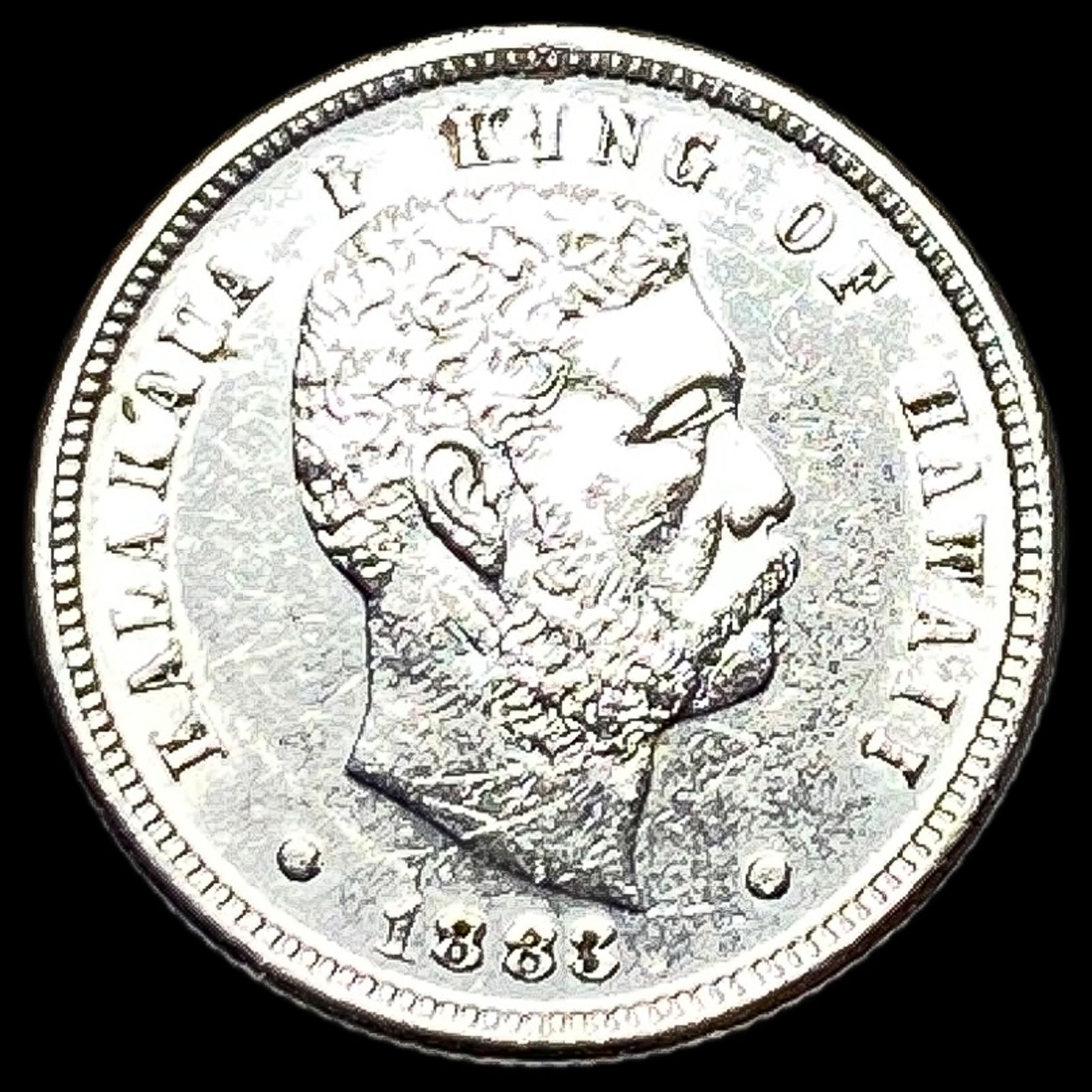 1883 Hawaii Silver Dime UNCIRCULATED (1 of 2)