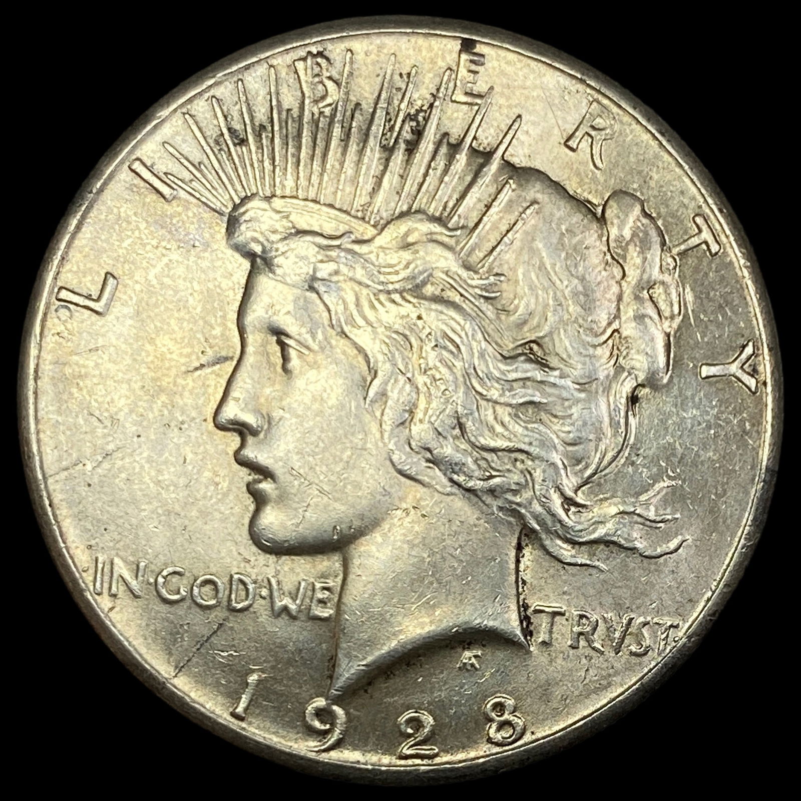 1928 Peace Silver Dollar CHOICE BU (1 of 2)