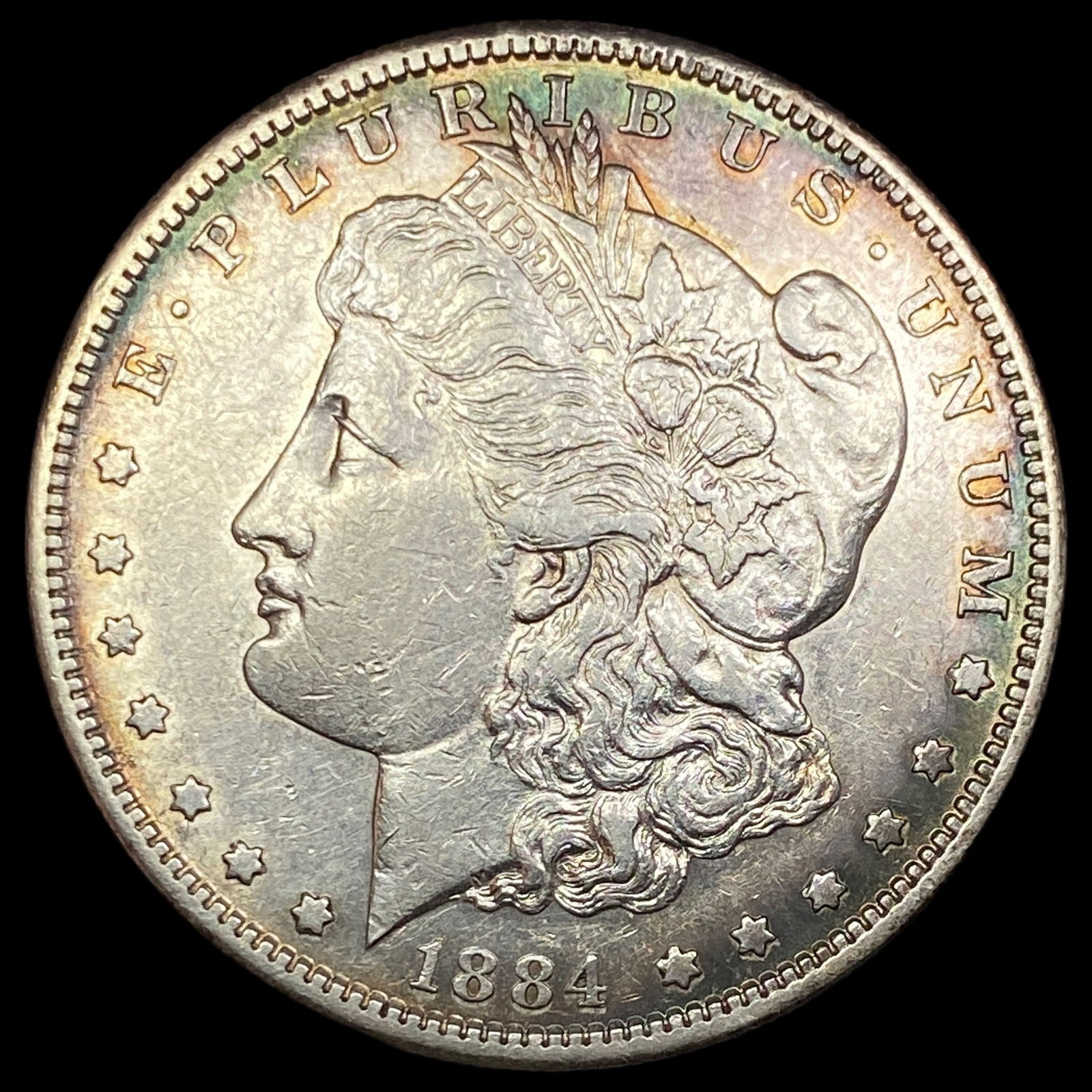 1884-S Silver Morgan Dollar CLOSELY UNCIRCULATED (1 of 2)