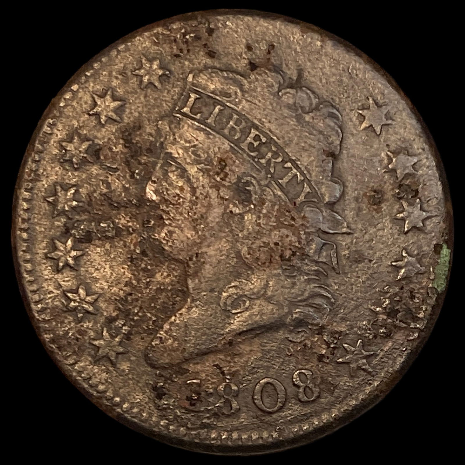 1808 Classic Head Large Cent HIGH GRADE (1 of 2)