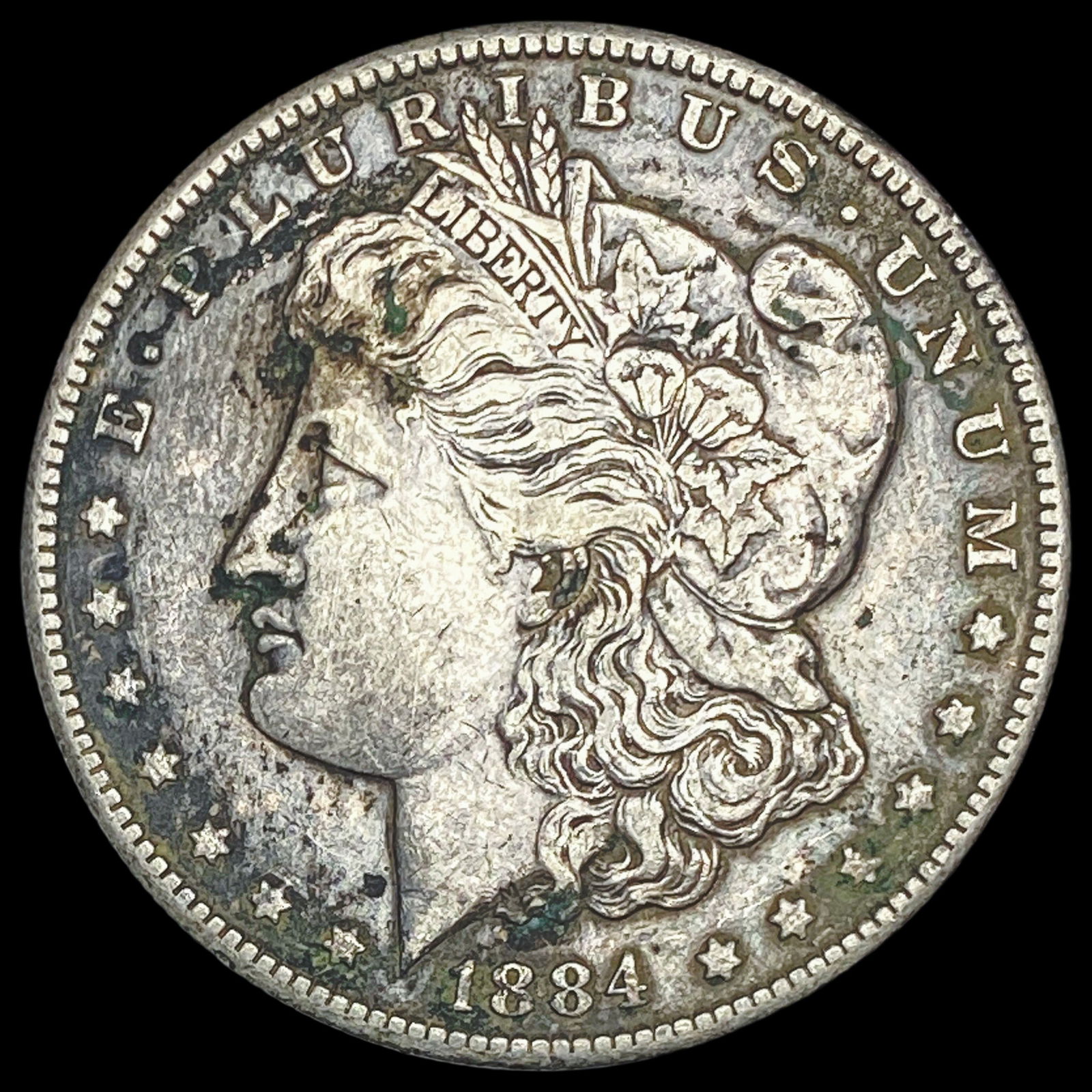 1884-CC Silver Morgan Dollar LIGHTLY CIRCULATED (1 of 2)