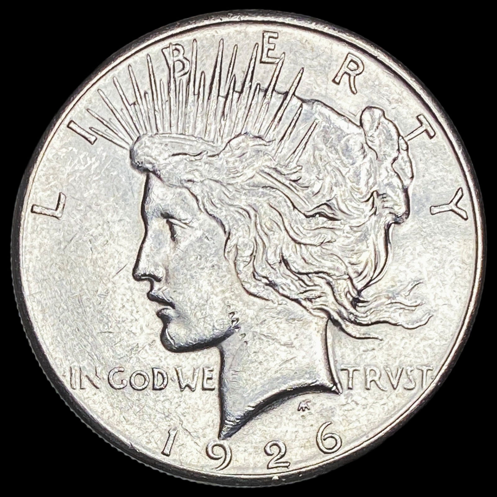 1926-S Silver Peace Dollar CLOSELY UNCIRCULATED (1 of 2)