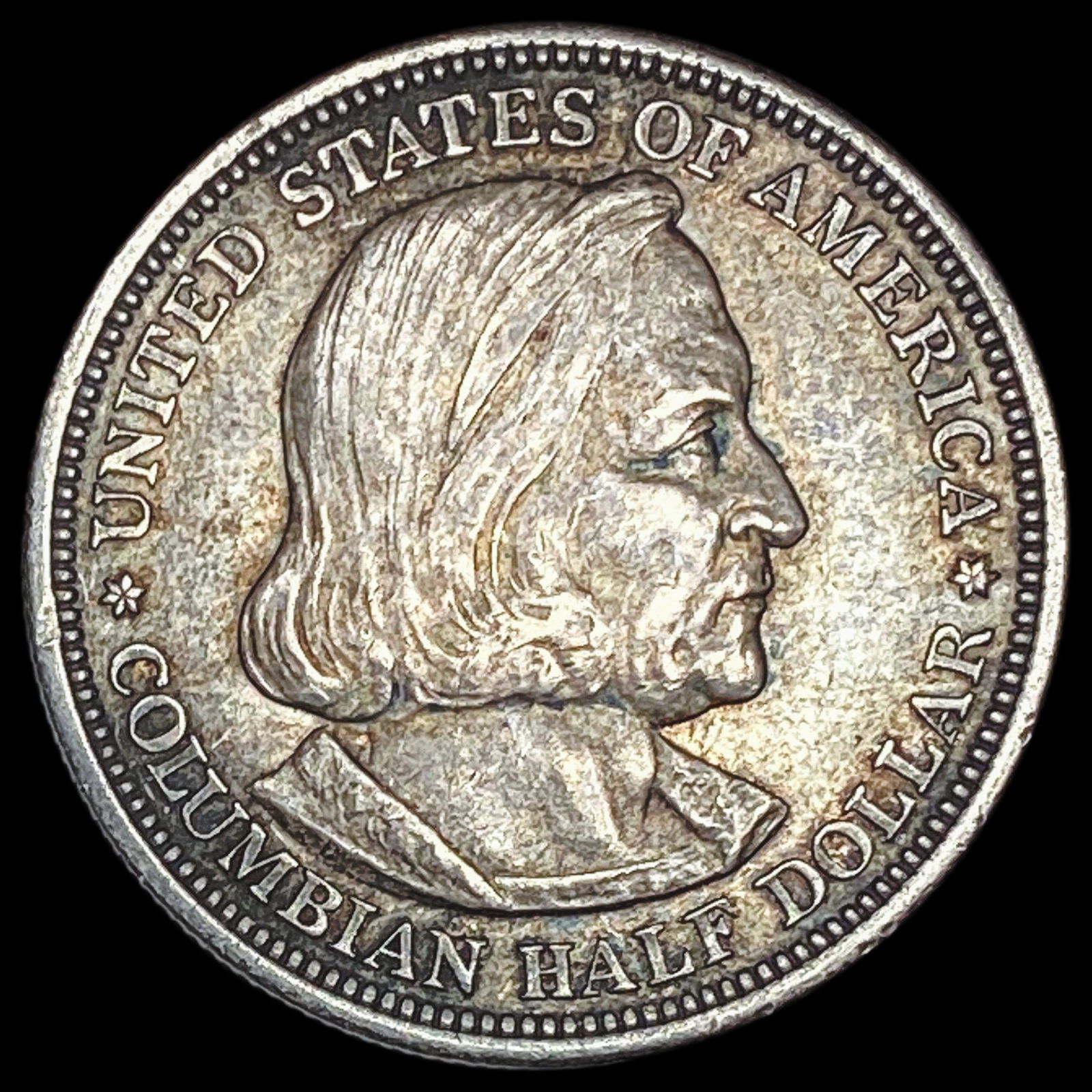 1893 Silver Columbian Expo Half Dollar CLOSELY UNCIRCULATED (1 of 2)