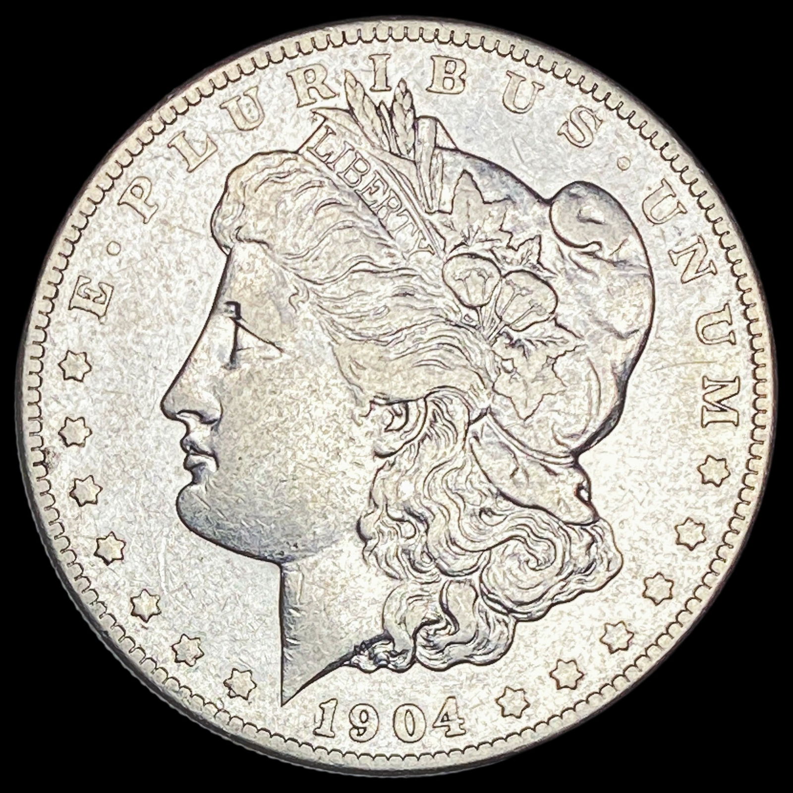 1904-S Silver Morgan Dollar NEARLY UNCIRCULATED (1 of 2)