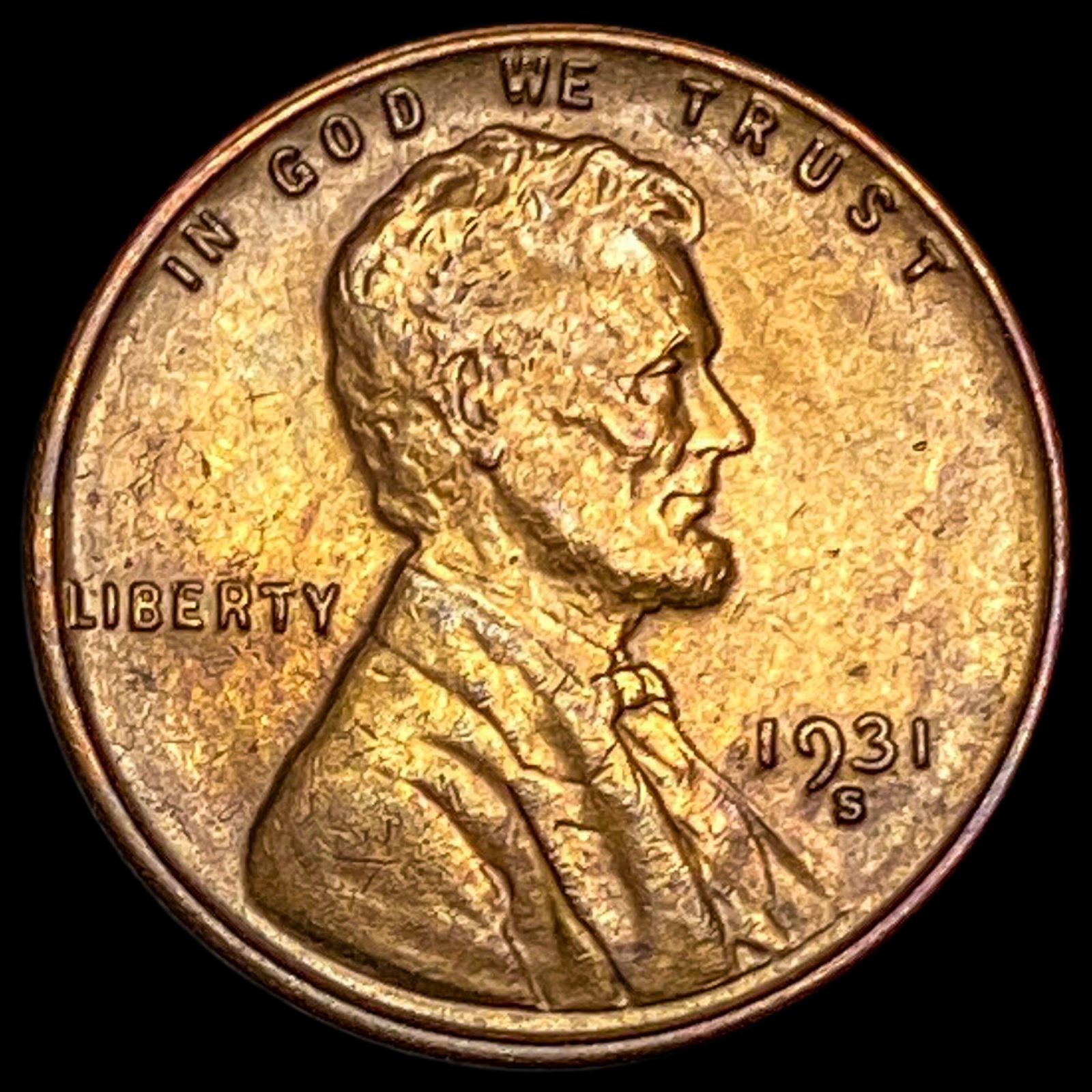 1931-S Lincoln Wheat Cent CHOICE AU (1 of 2)