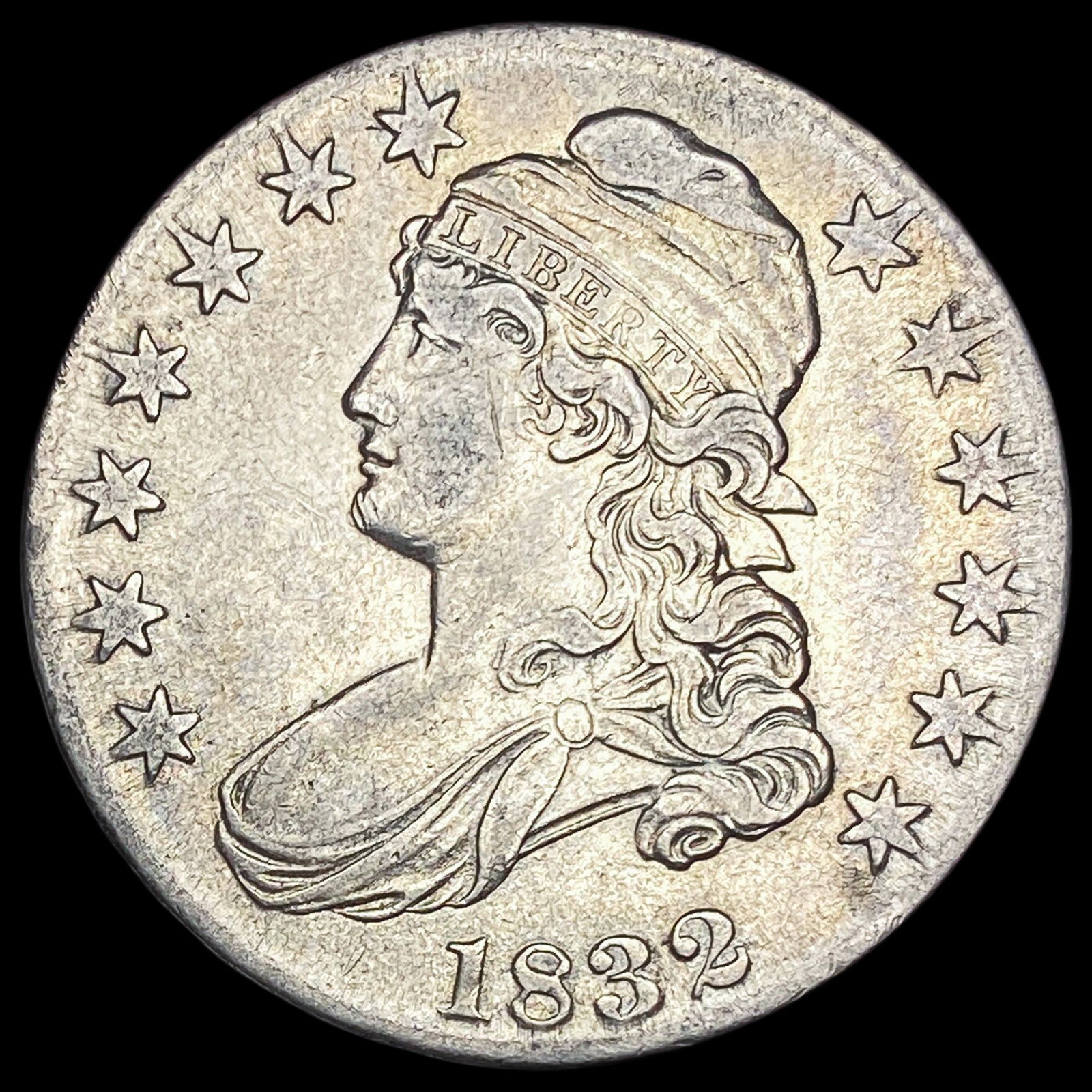 1832 Capped Bust Half Dollar NEARLY UNCIRCULATED (1 of 2)