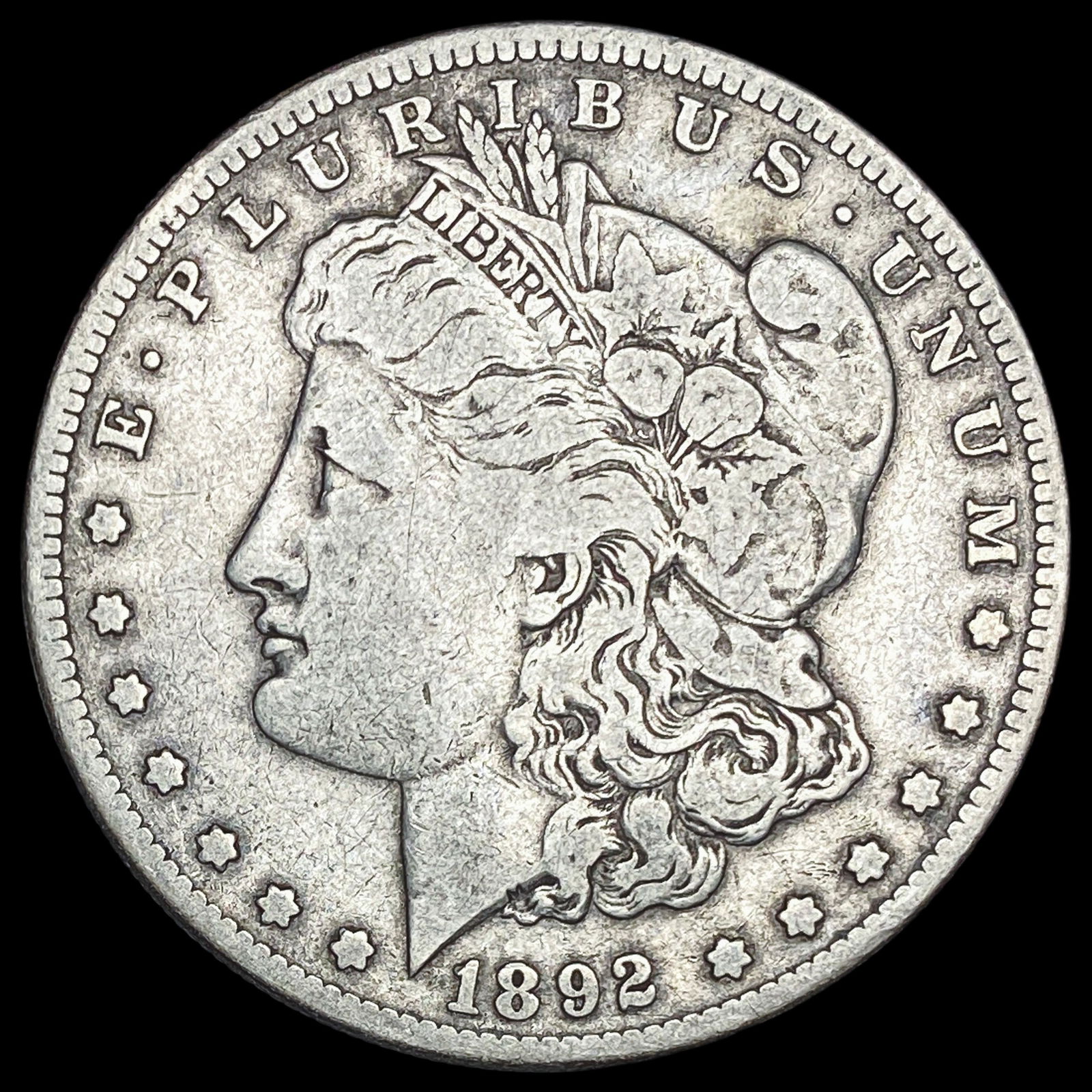 1892-S Silver Morgan Dollar LIGHTLY CIRCULATED (1 of 2)