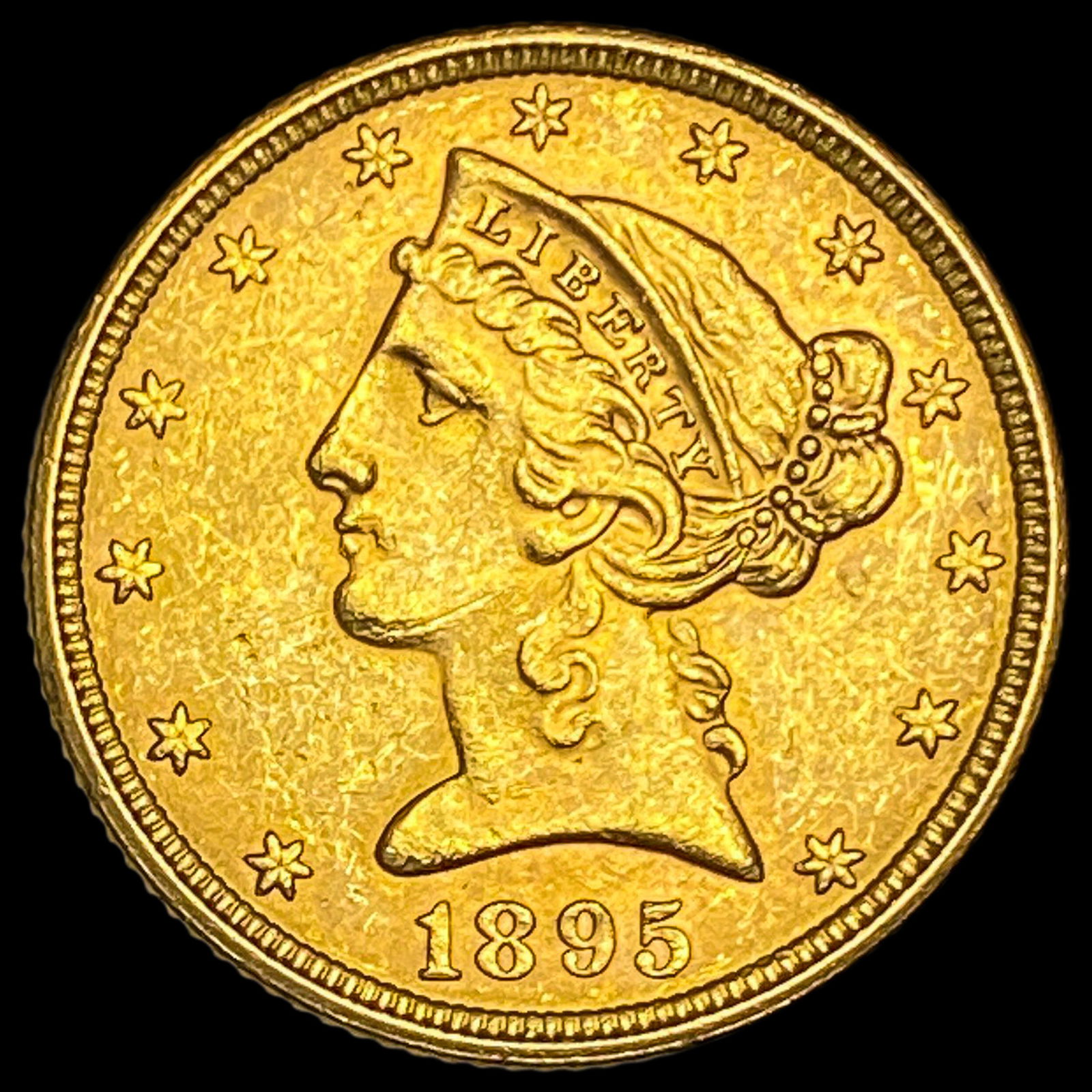 1895 Liberty Head Half Eagle $5 Gold UNCIRCULATED (1 of 2)