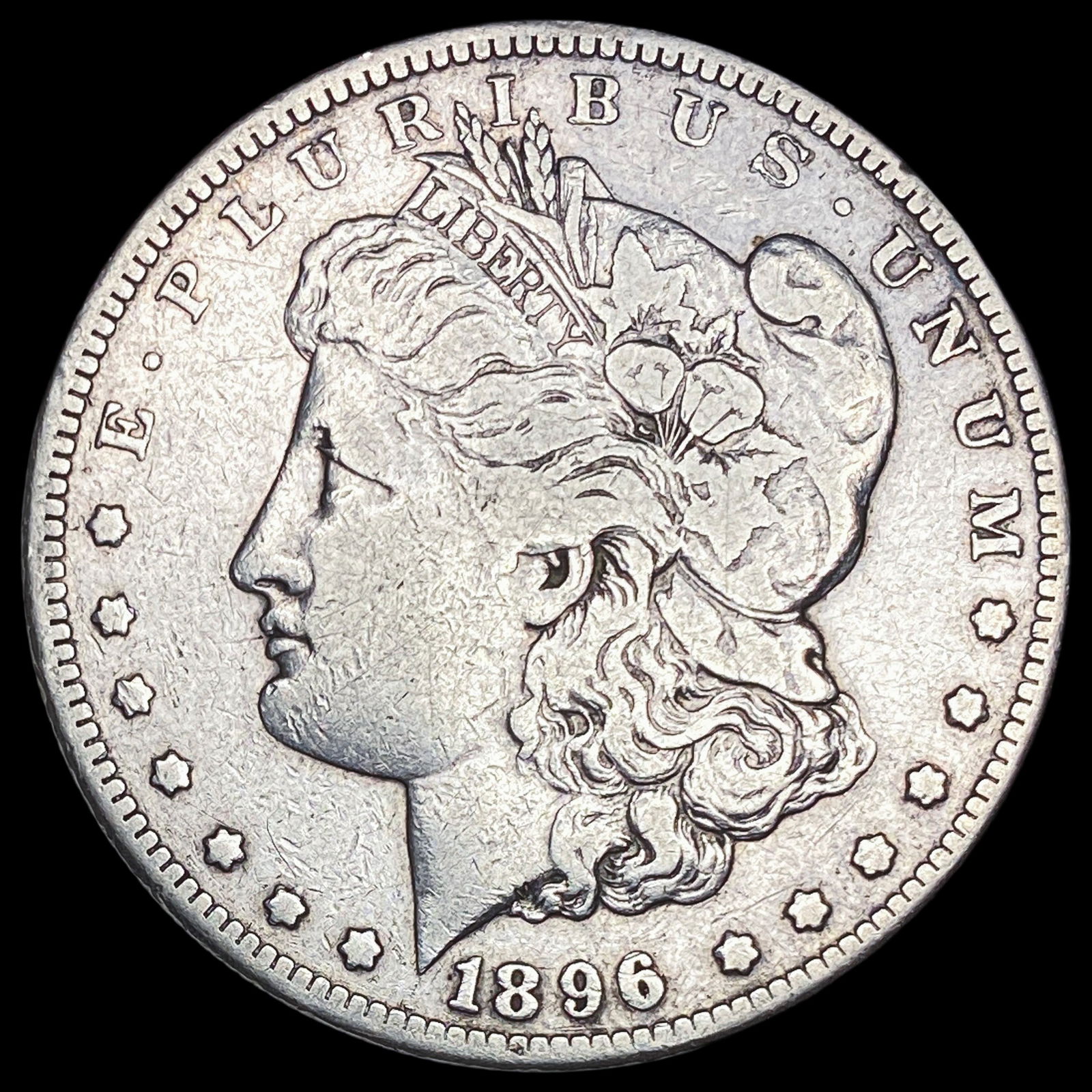 1896-S Silver Morgan Dollar LIGHTLY CIRCULATED (1 of 2)
