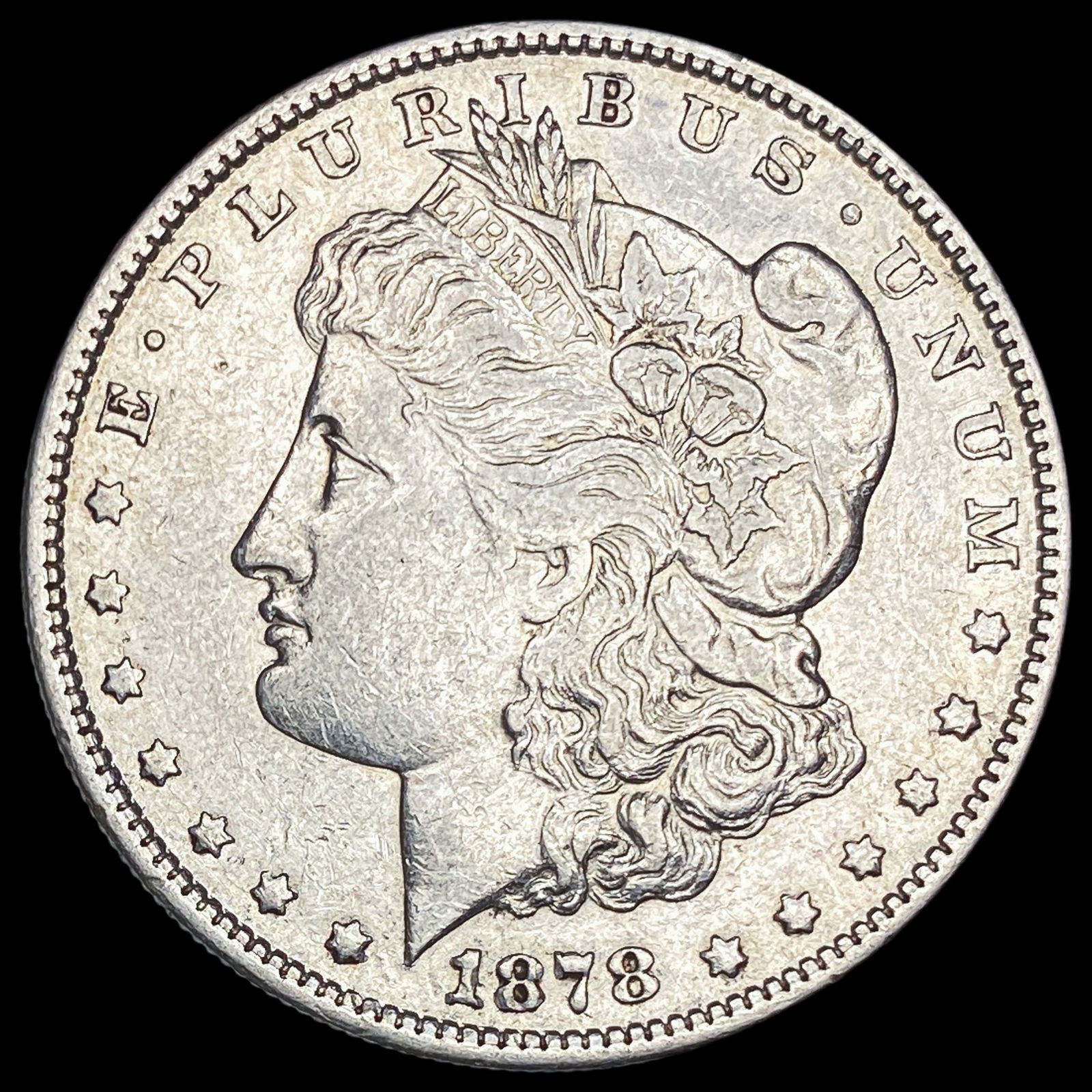 1878 Rev 79 Silver Morgan Dollar NEARLY UNCIRCULATED (1 of 2)