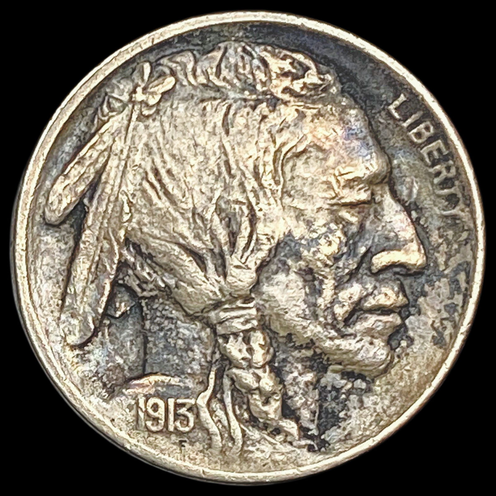 1913-S Buffalo Nickel Type 1 HIGH GRADE (1 of 2)