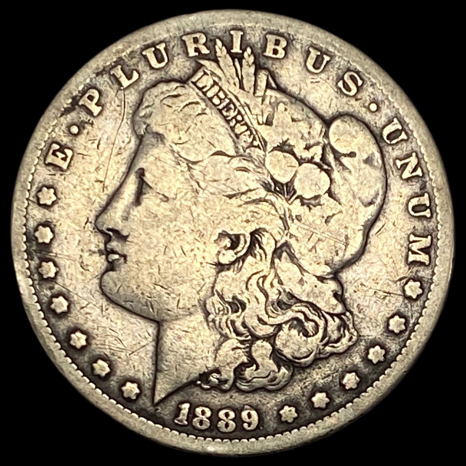 1889-CC Silver Morgan Dollar NICELY CIRCULATED (1 of 2)