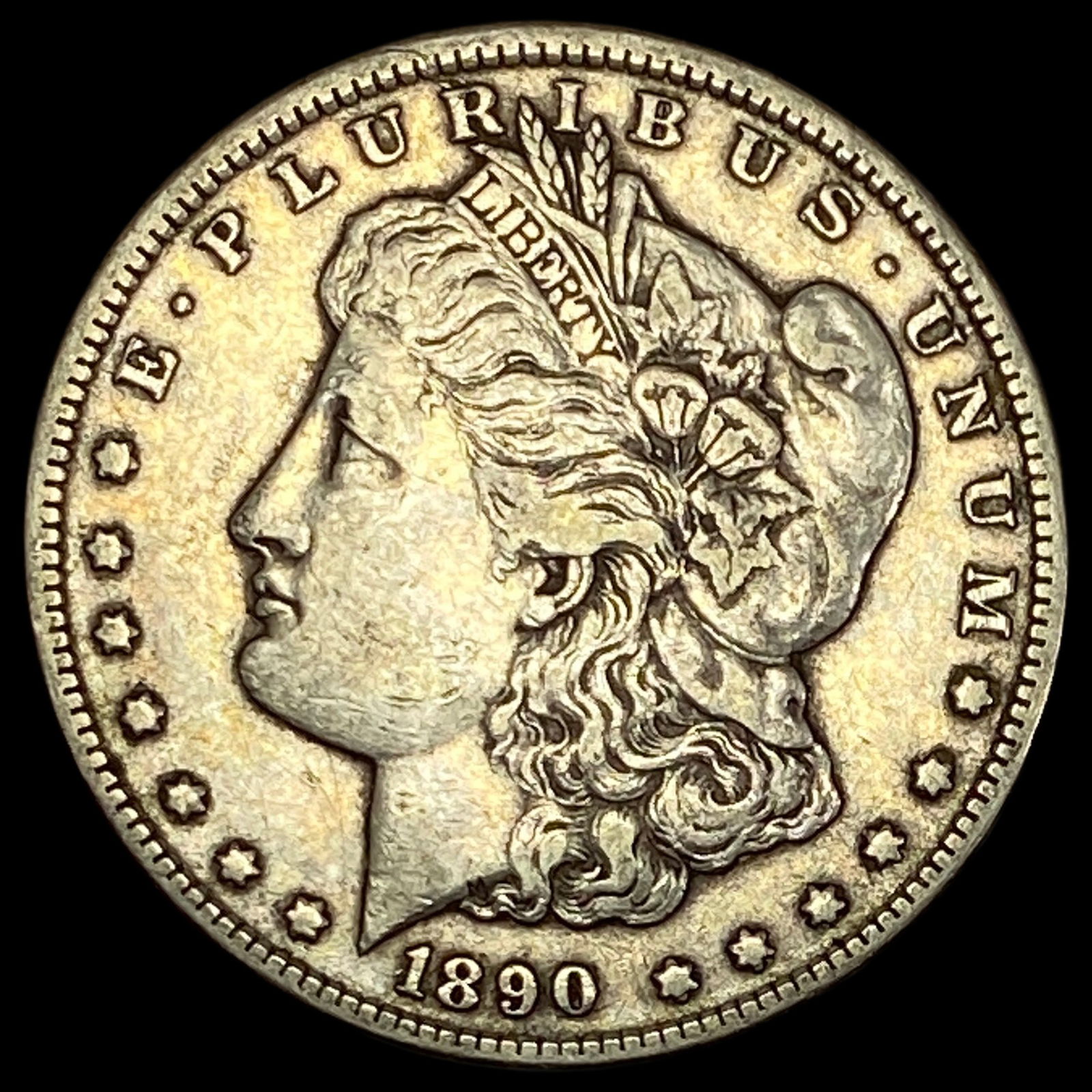 1890-CC Silver Morgan Dollar NEARLY UNCIRCULATED (1 of 2)