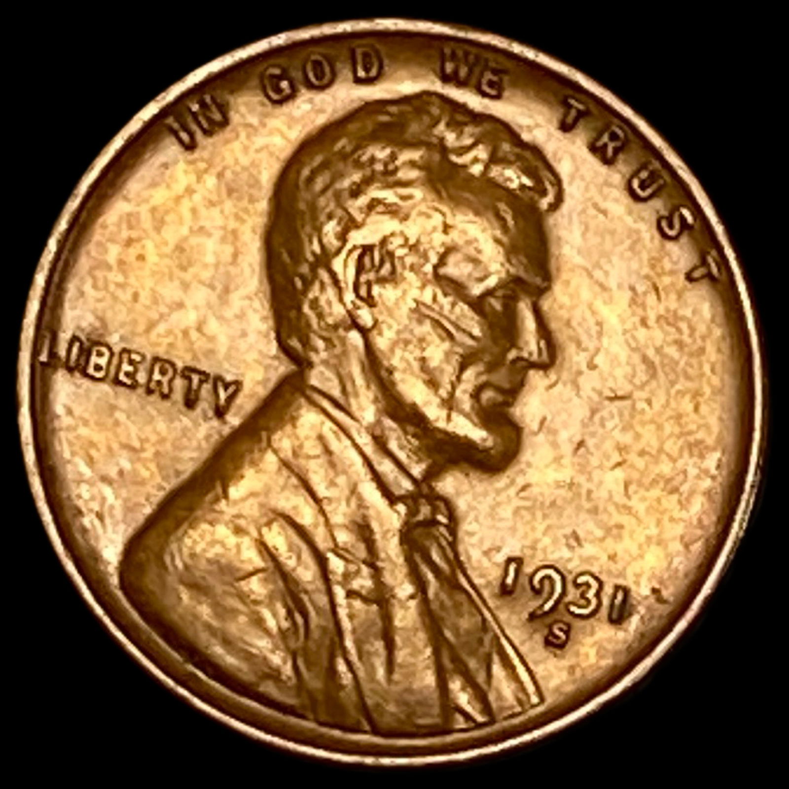 1931-S Lincoln Wheat Cent CLOSELY UNCIRCULATED (1 of 2)