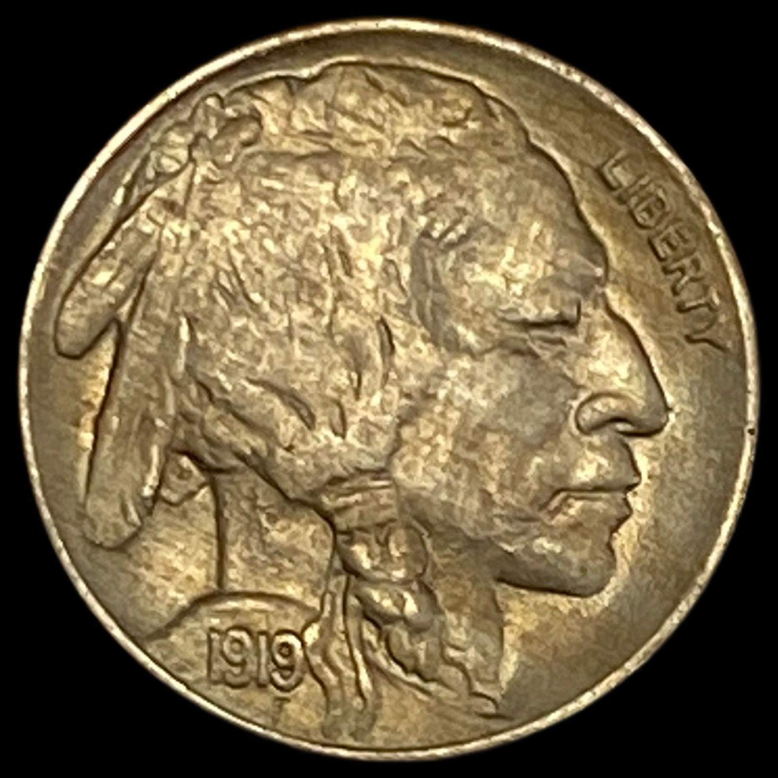 1919 Buffalo Nickel UNCIRCULATED (1 of 2)