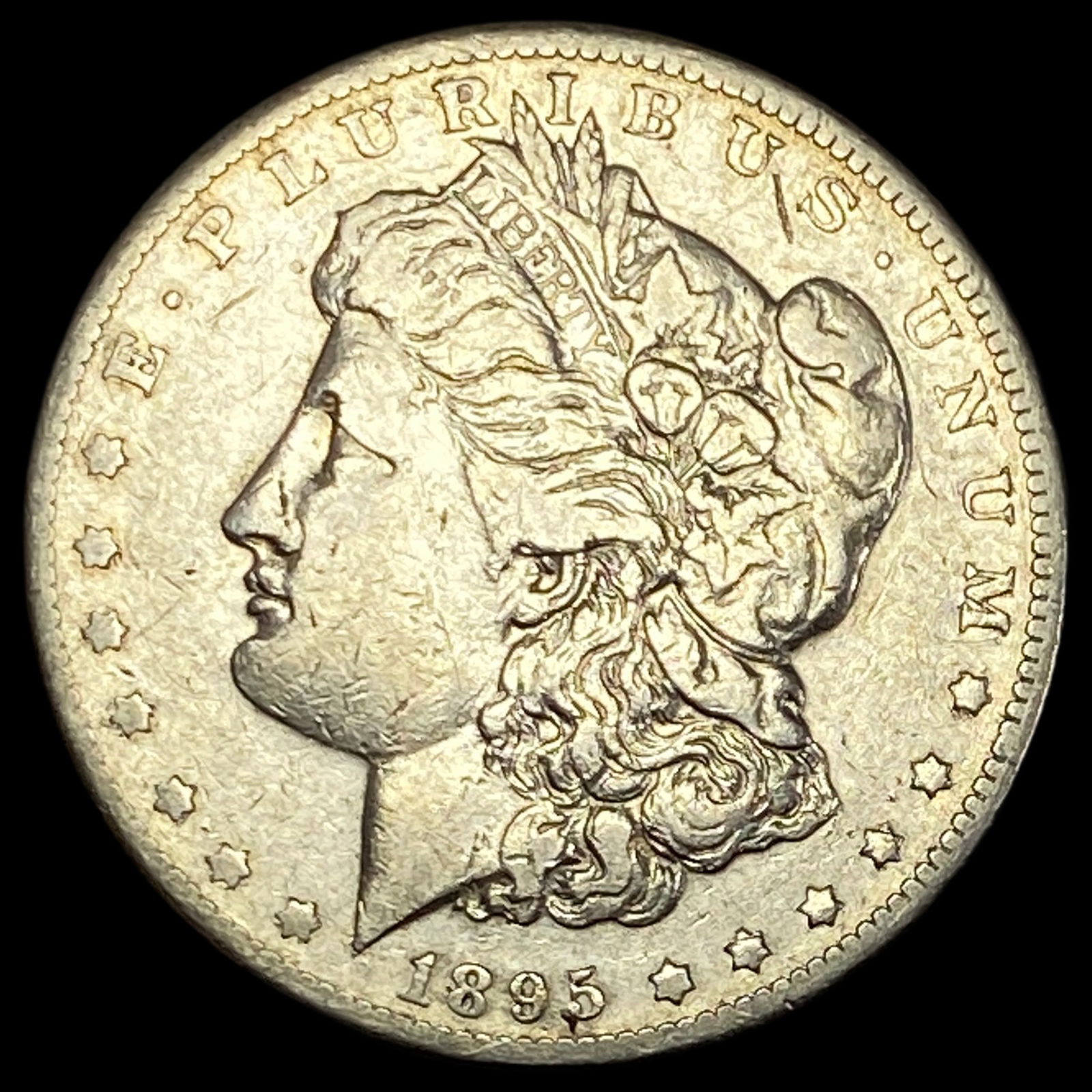 1895-O Morgan Silver Dollar LIGHTLY CIRCULATED (1 of 2)