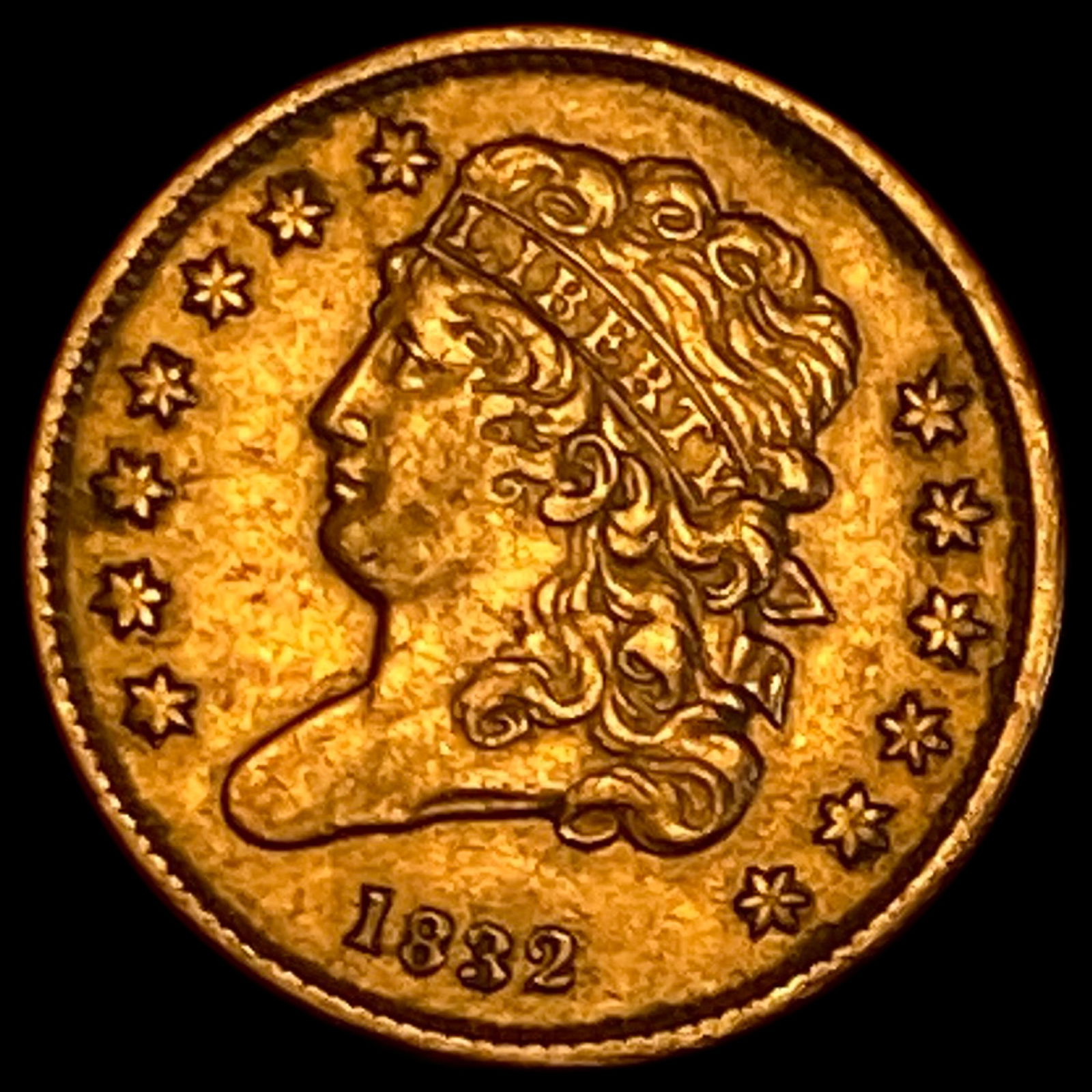 1832 Classic Head Half Cent CLOSELY UNCIRCULATED (1 of 2)